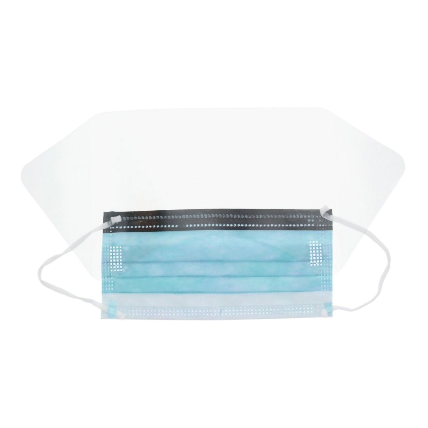 MASK, PROC W/EYESHLD LOOPS ASTM3 ANTIFOG (25/BX 4BX/CS)
