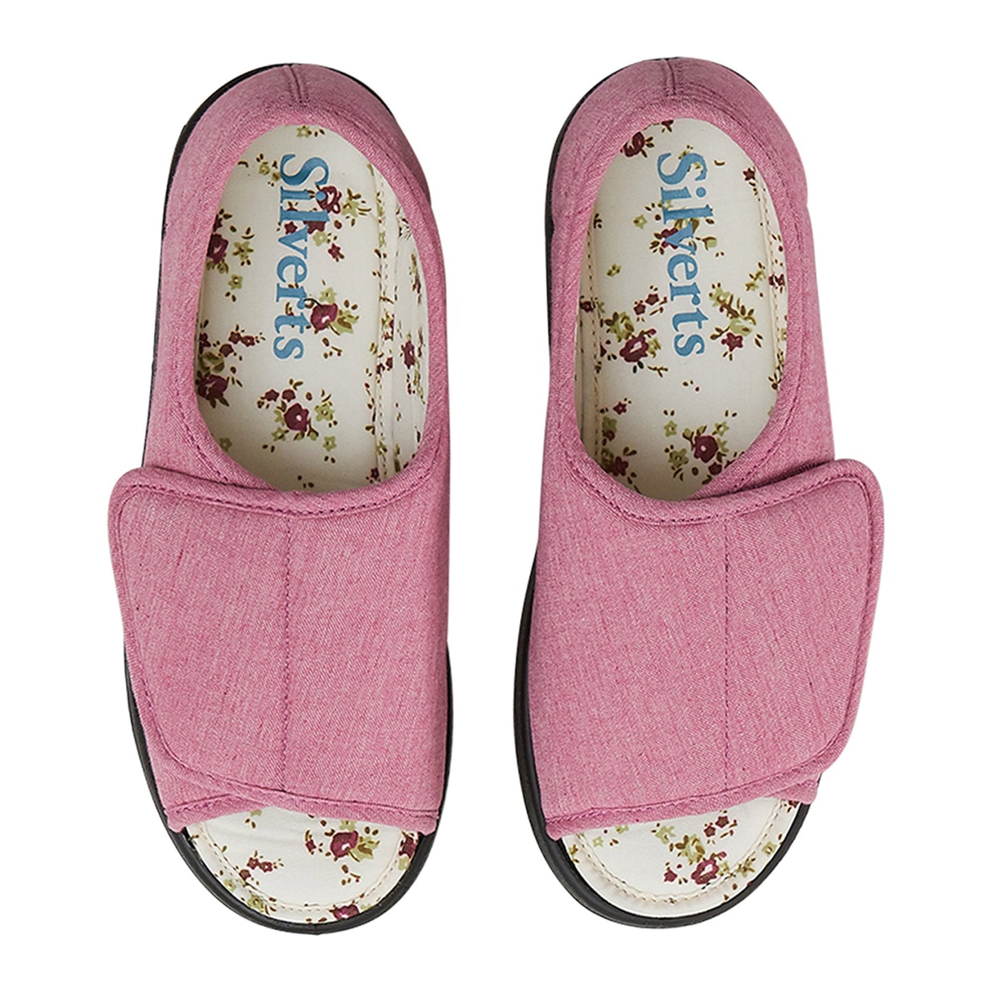 SANDAL, INDOOR/OUTDOOR EASY CLOSURE OPEN TOE SZ10