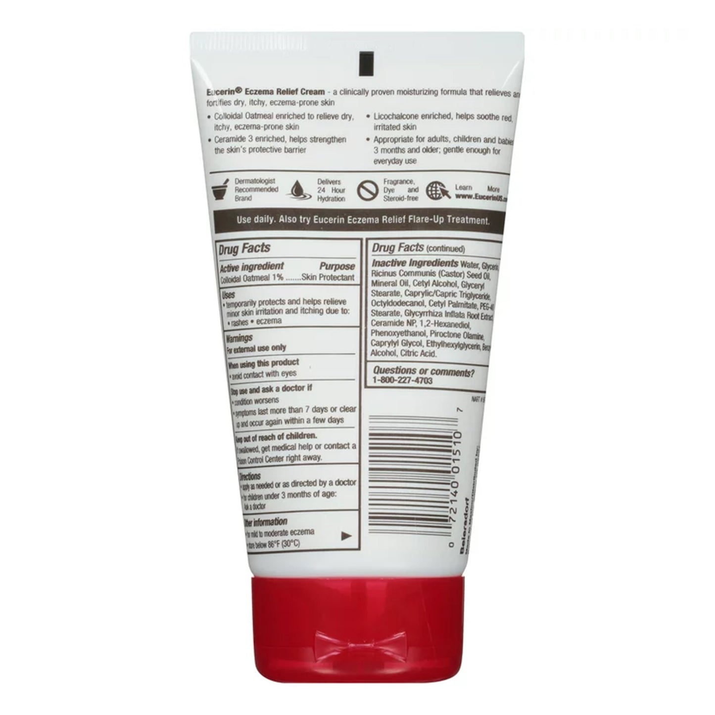 EUCERIN, CRM ECZEMA RELIEF 5OZ