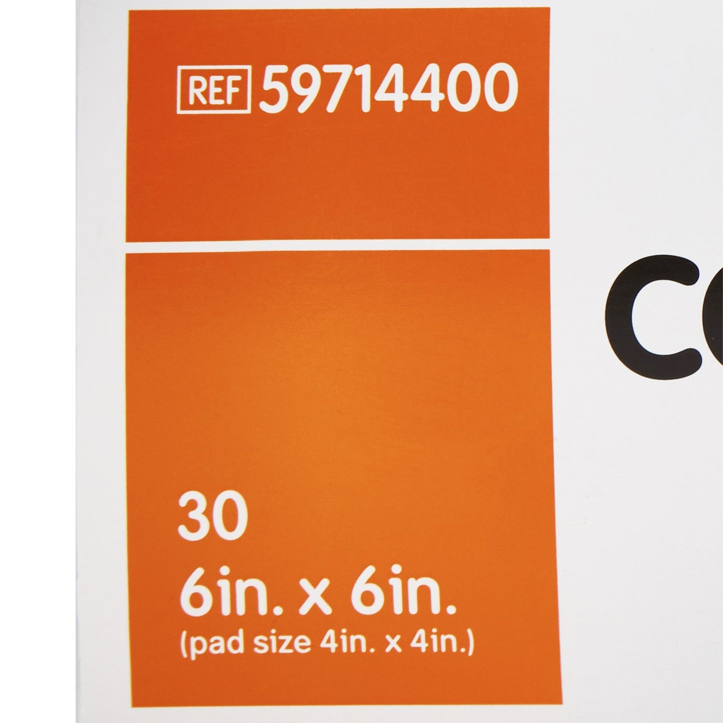 DRESSING, COVRSITE 6"X6" (30/BX10BX/CS)
