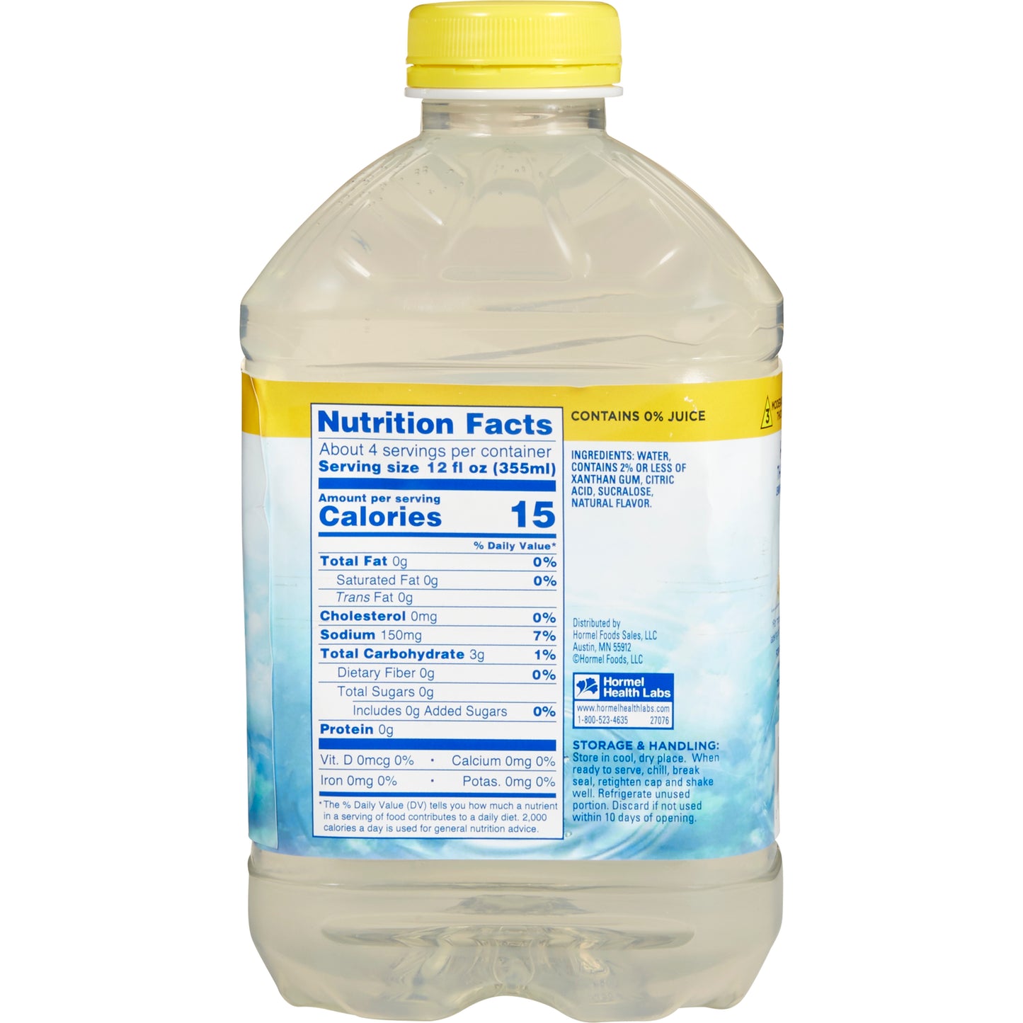 THICK & EASY, WTR THICKENED LEMON HONEY 48OZ (6/CS DMNDCR