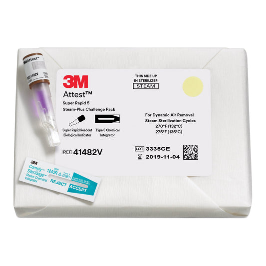 INDICATOR, BIOLOGICAL ATTEST SUPR RAPID 5 STEAM (24/CS) 3M