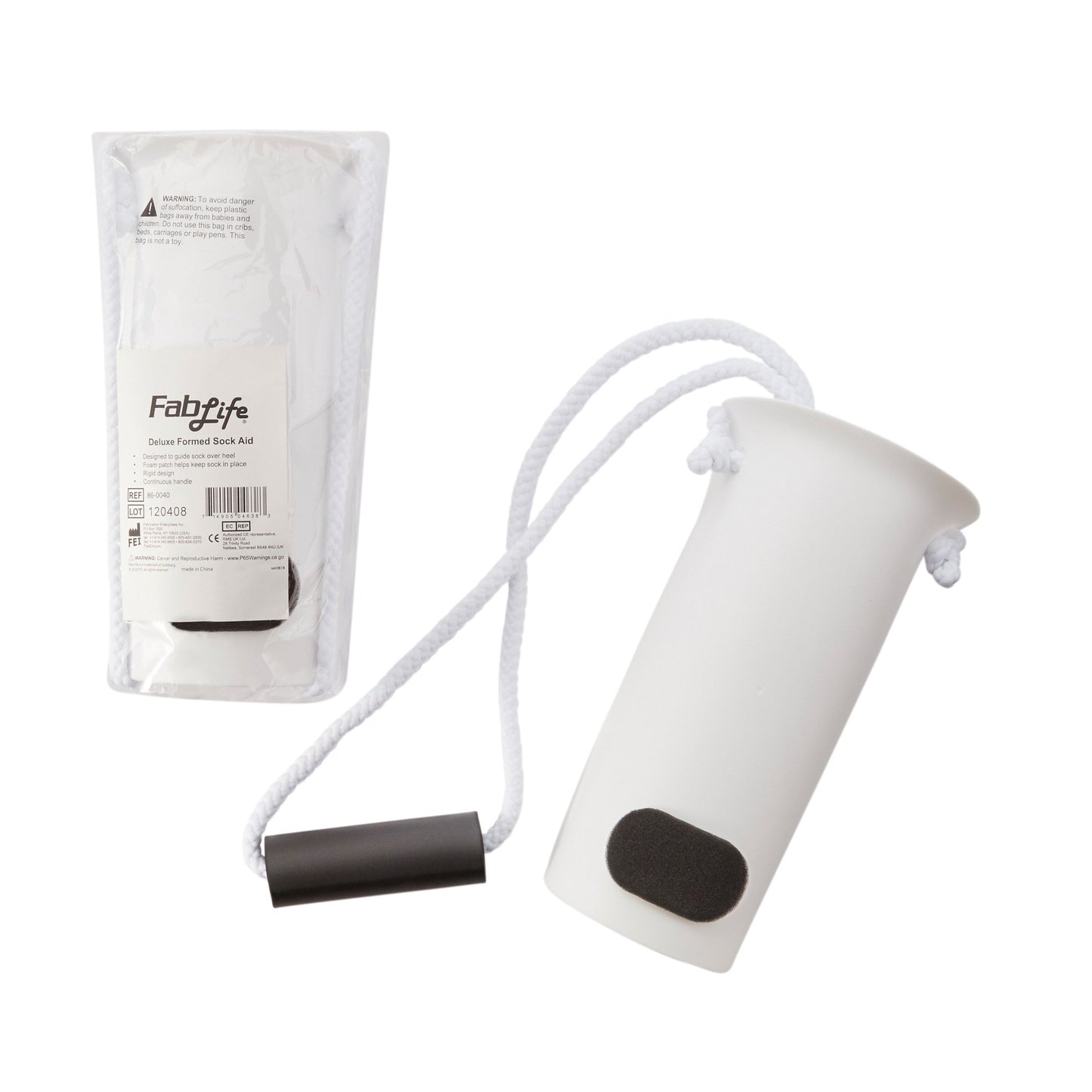 SOCK AID, FORMED CONTINUOUS LOOP HANDLE DLX