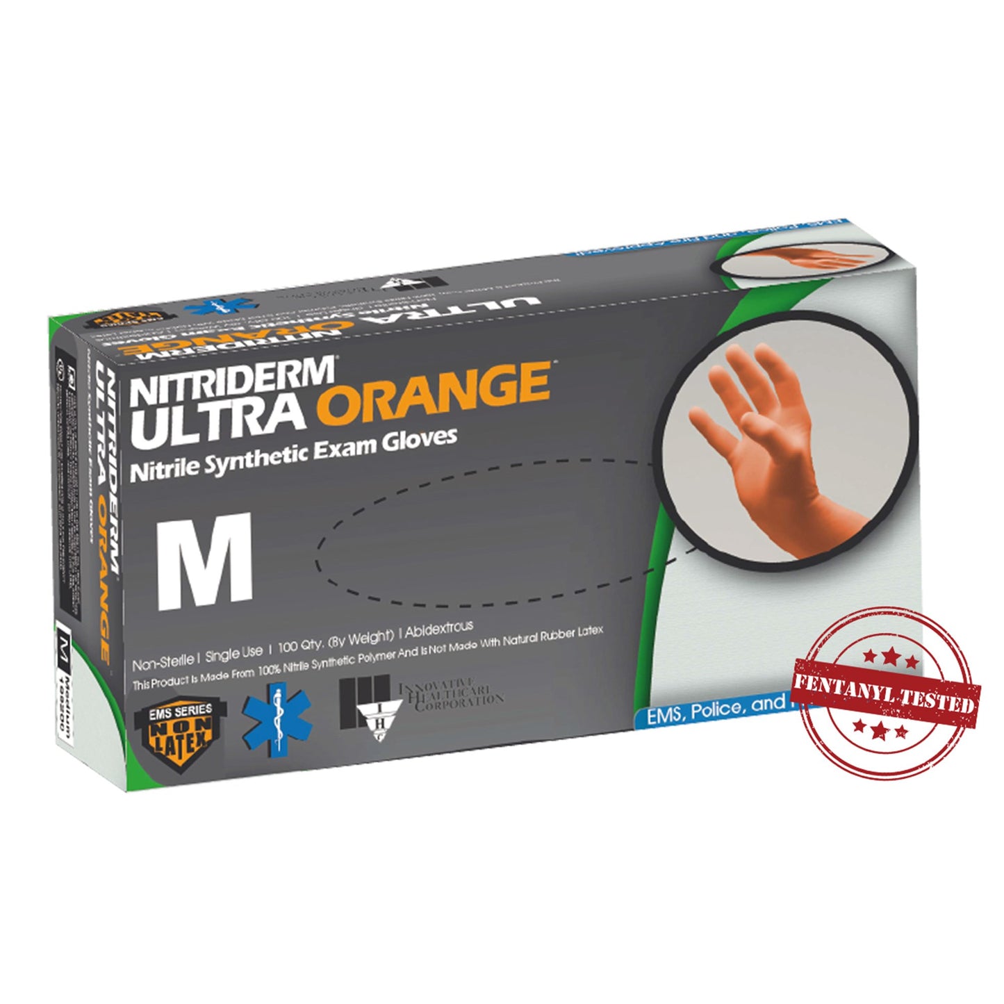 GLOVE, EXAM NTRL MED N/S (100/BX 10BX/CS)