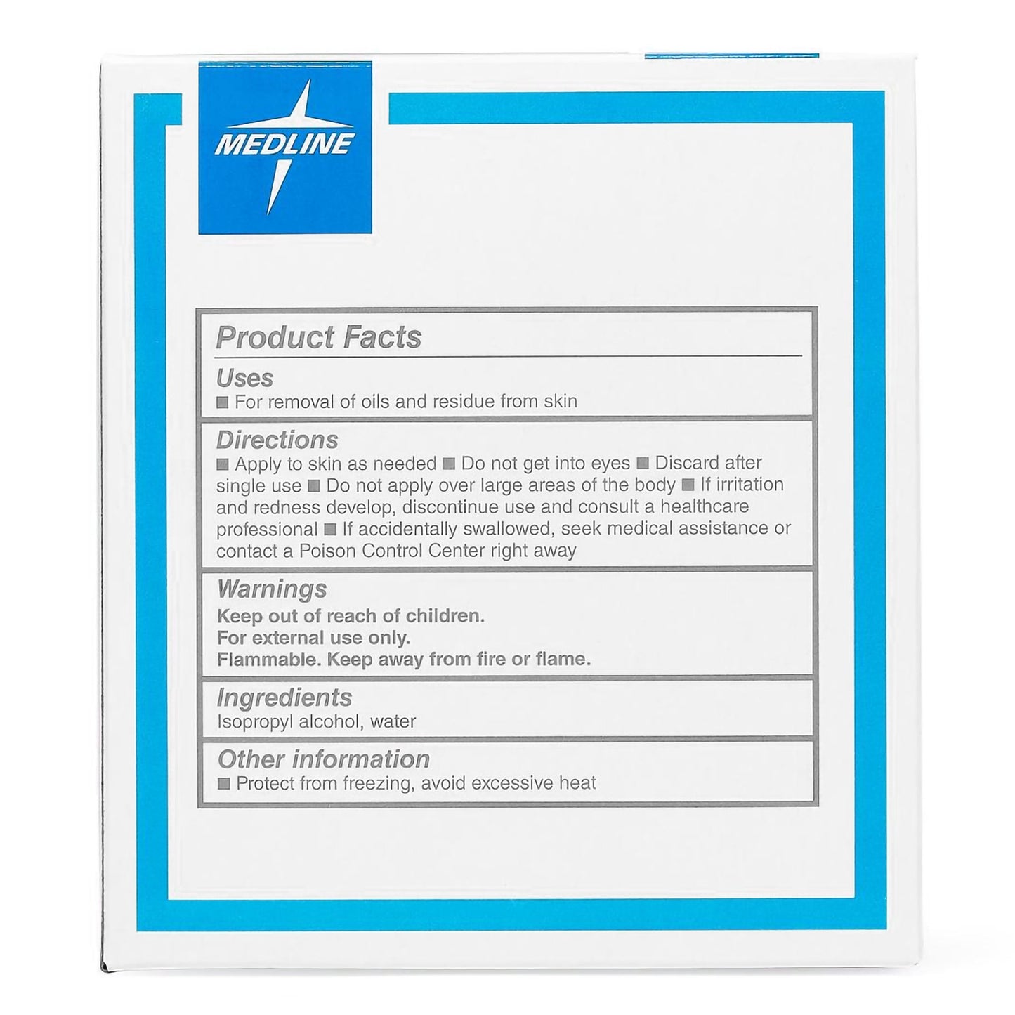 SWABSTICK, ALCOHOL (3/PK 25PK/BX 10BX/CS)