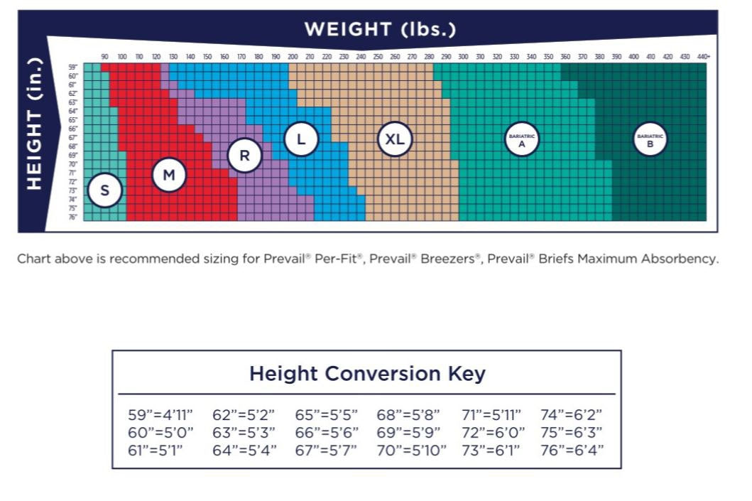 BRIEF, PREVAIL BRTHABL LG (18/PK 4PK/CS)
