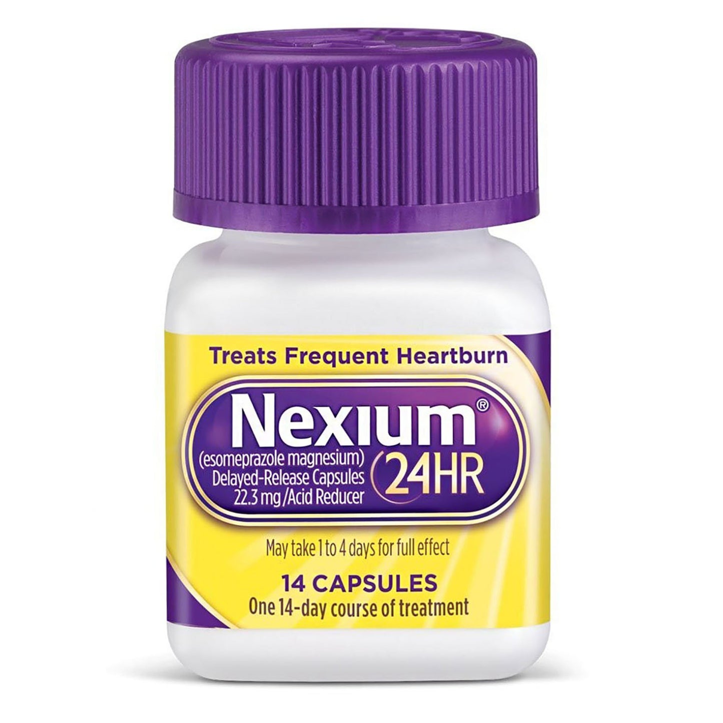 NEXIUM 24HR, CAP 22.3MG (14/BT3BT/PK)
