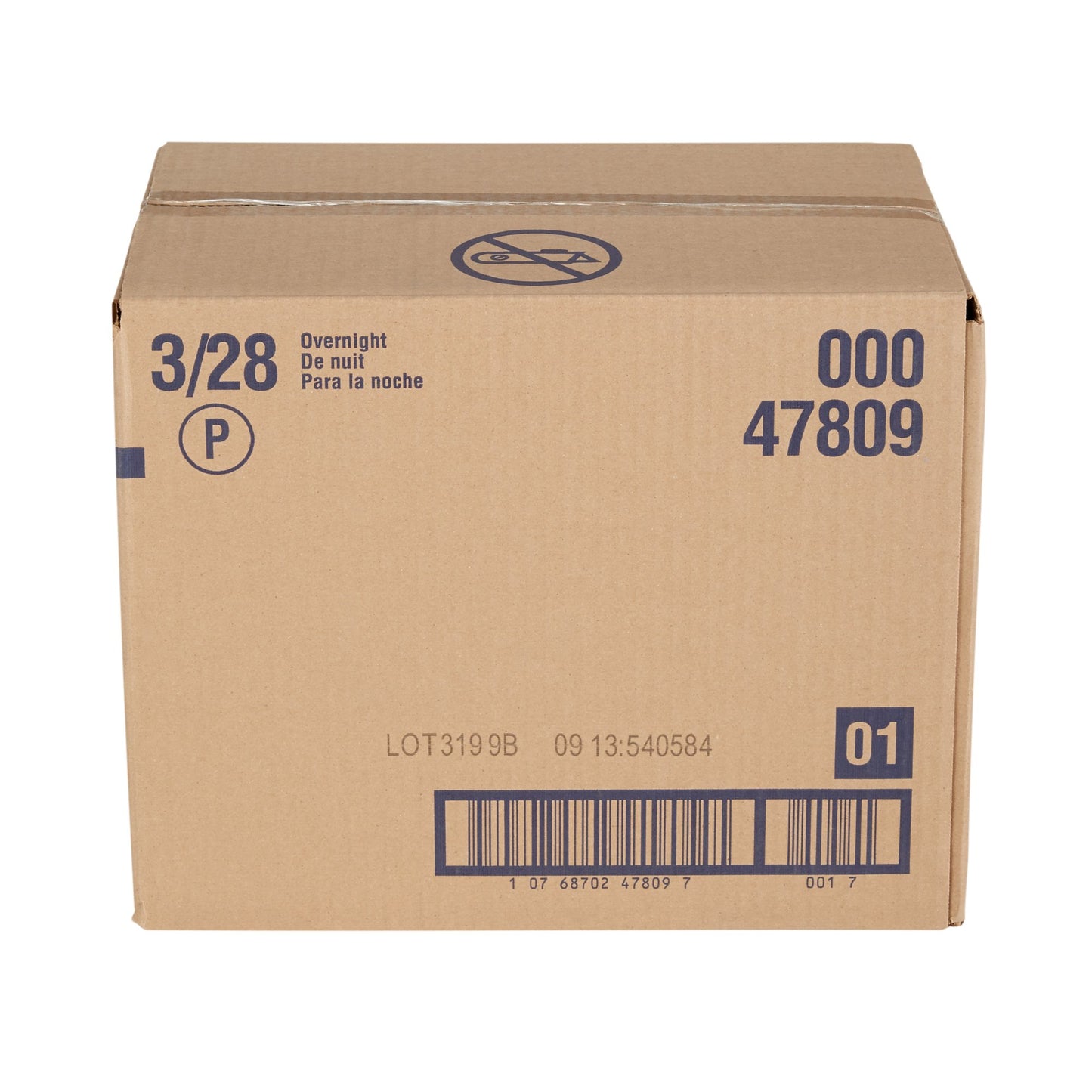 PAD, LT TENA OVERNIGHT HEAVY PROTECTION (28/BG 3BG/CS)