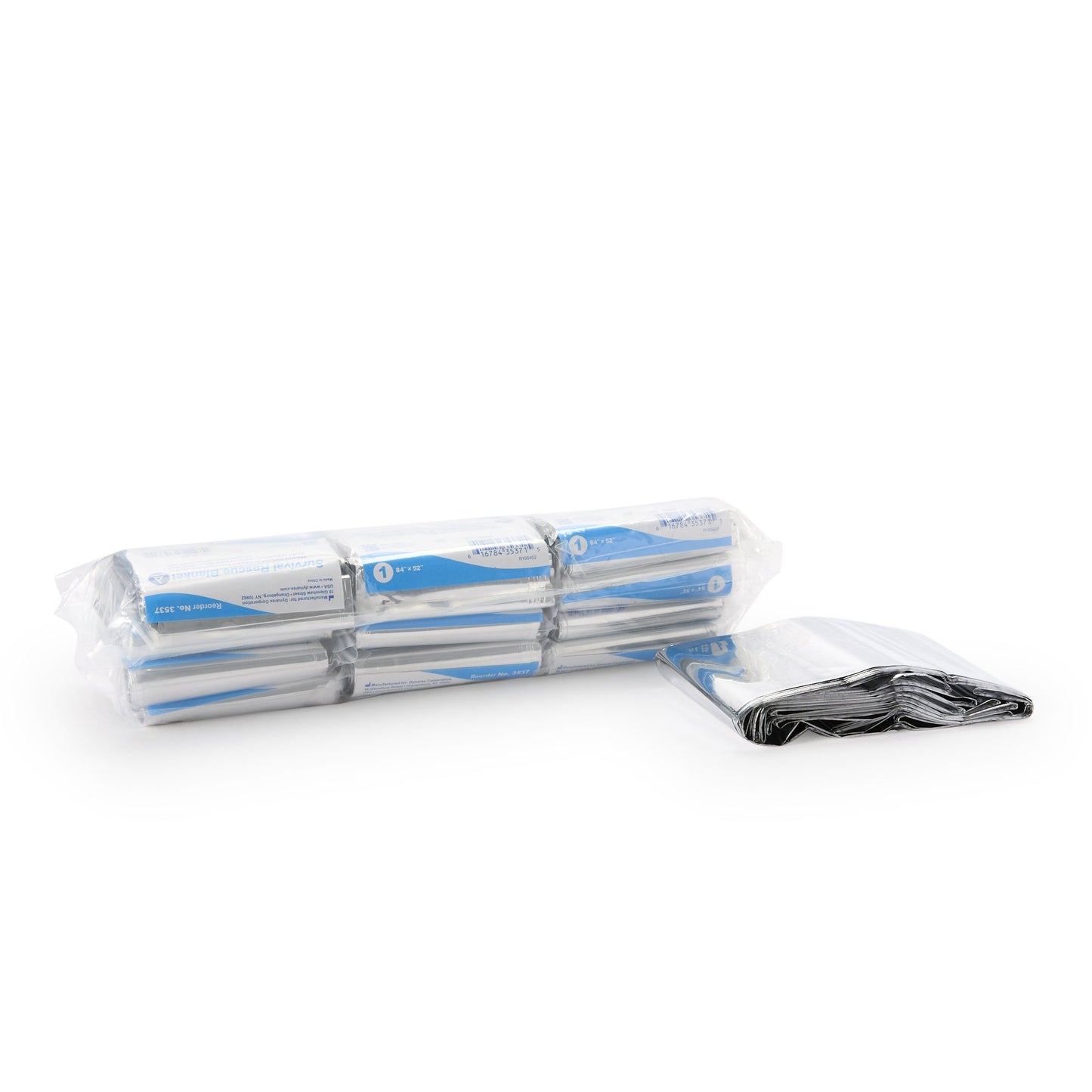 BLANKET, EMERGENCY 84"X52" SI VER (120/CS)