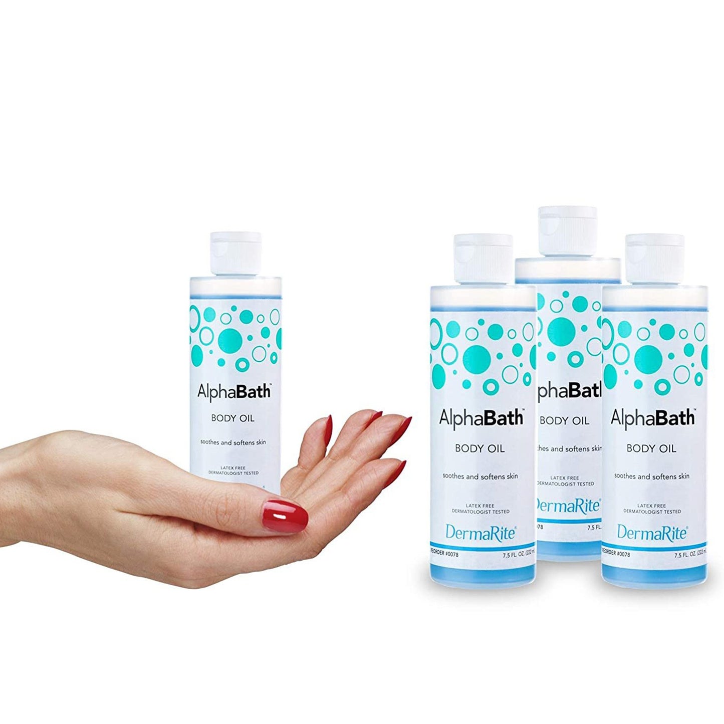BATH OIL, ALPHA 7.5OZ (48/CS)