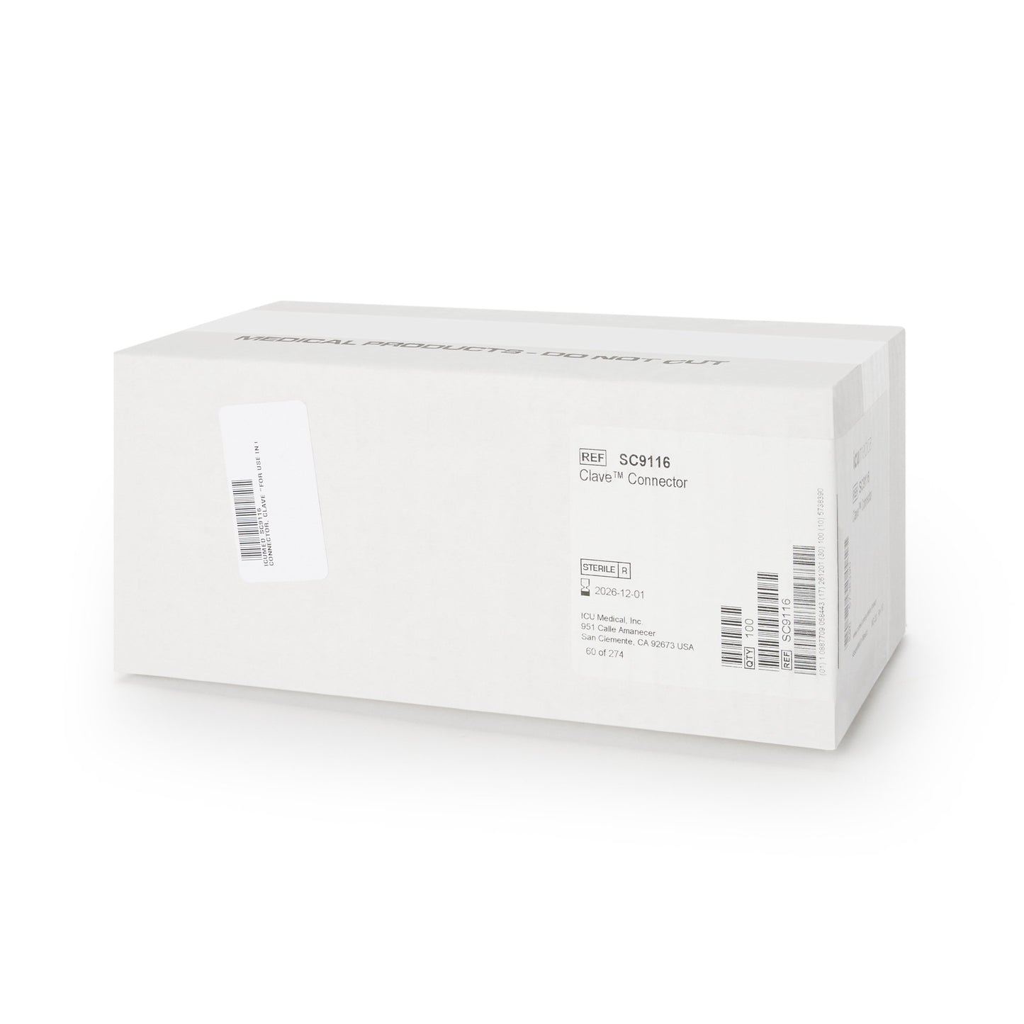 CONNECTOR, CLAVE "FOR USE IN ONCOLOGY" (100/CS)