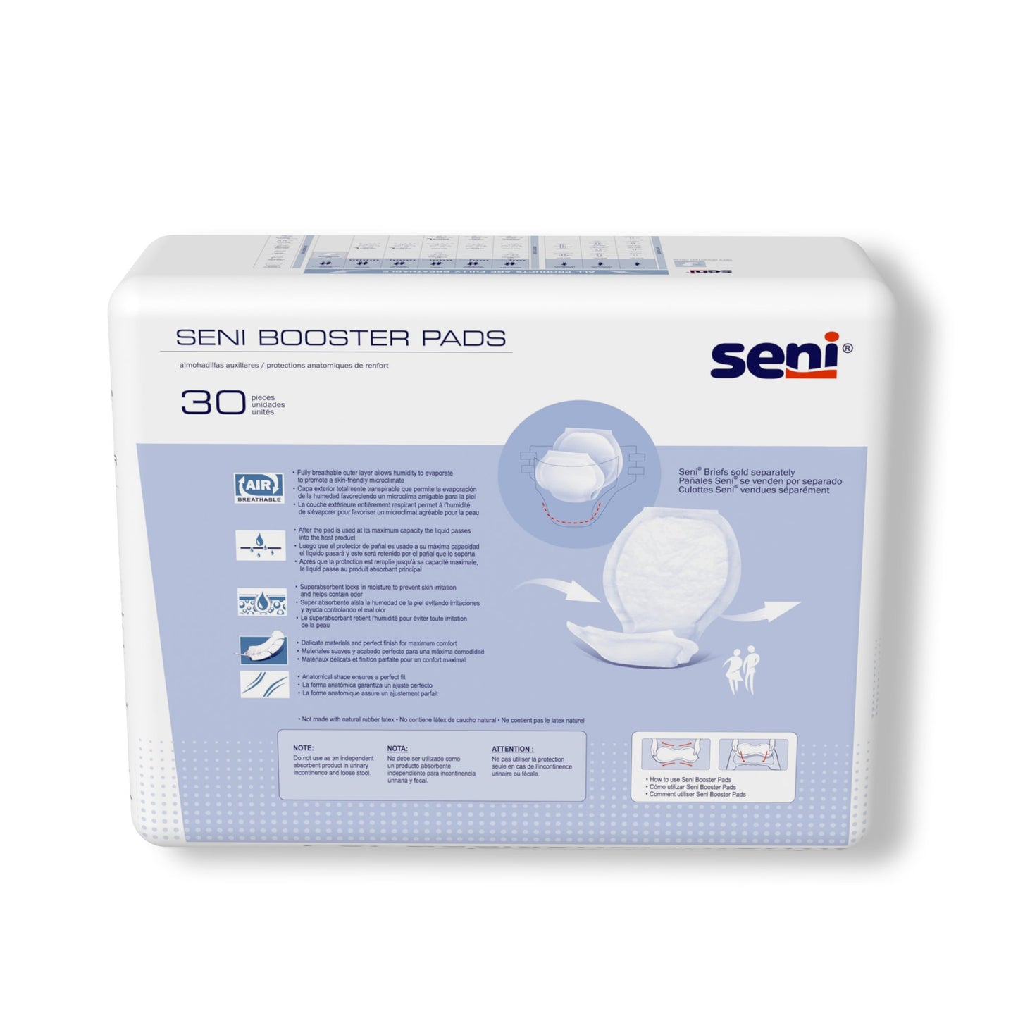 PAD, BOOSTER SENI LF 25" (30/PK 4PK/CS)