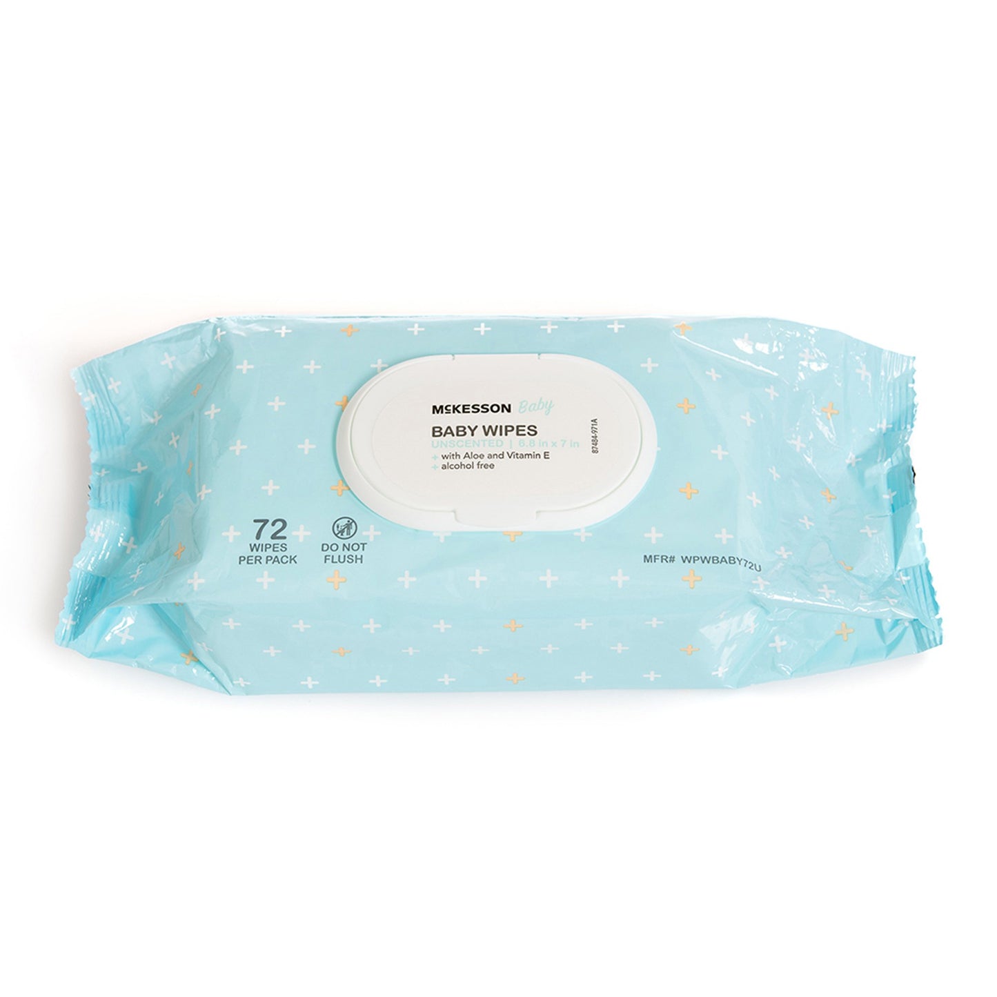 WIPE, BABY UNSCENTED (72/PK 12PK/CS)