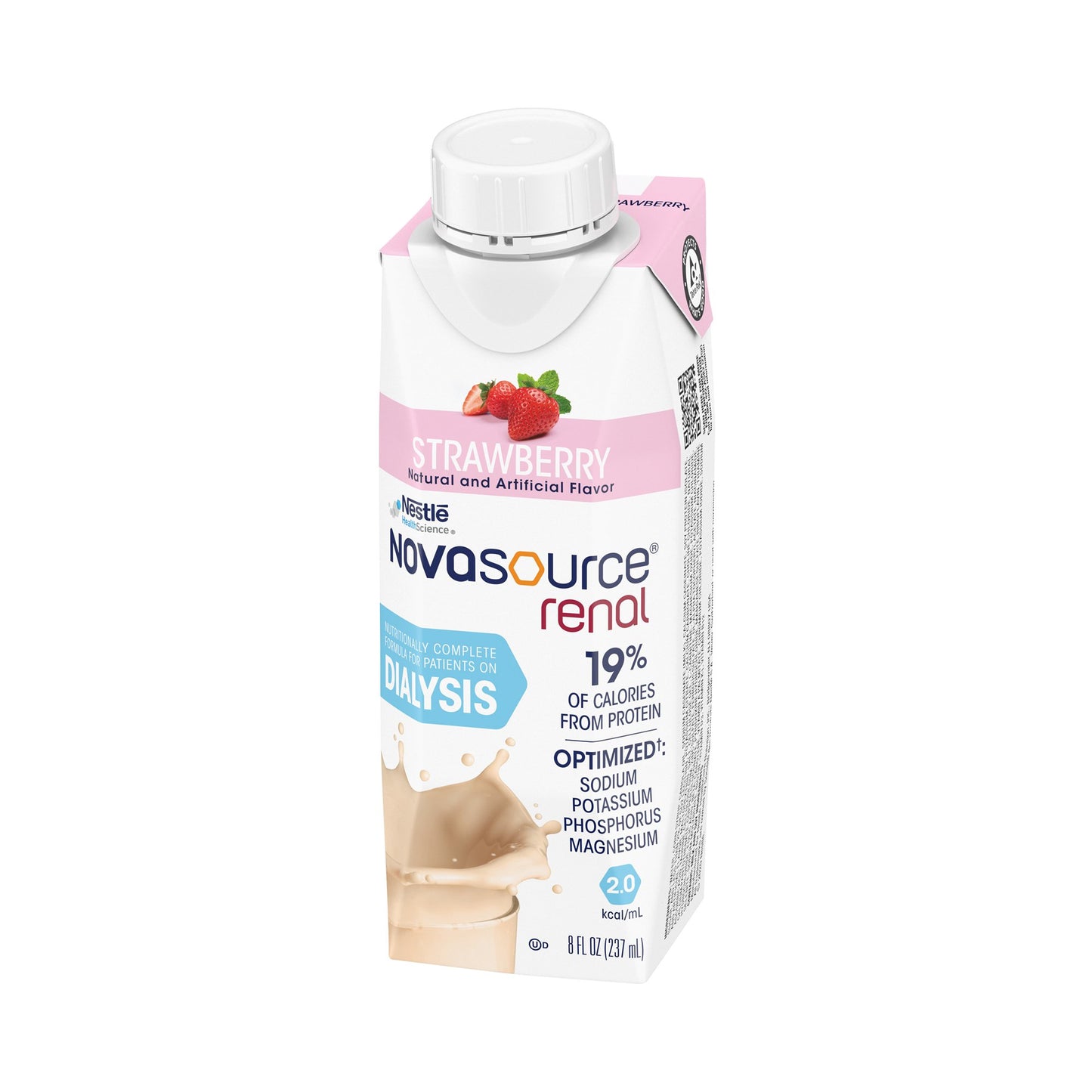 NOVASOURCE RENAL, STRWBRY 8OZ (24/CS)