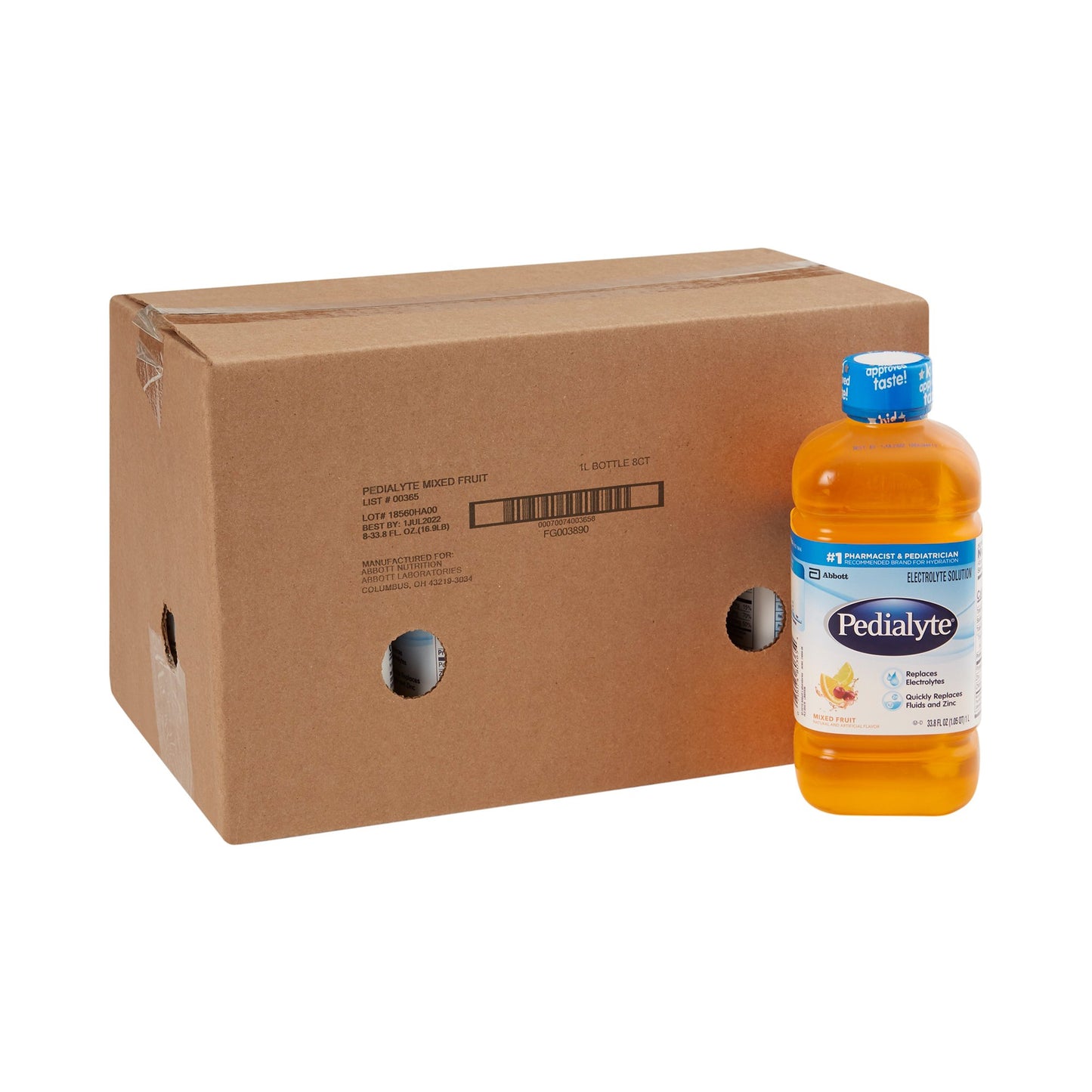 PEDIALYTE, RTF FRUIT 1L BTL (8/CS)