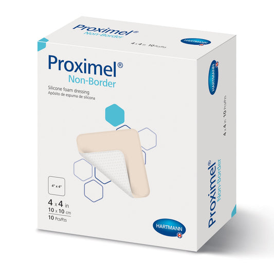 DRESSING, WND PROXIMEL BASIC FM N/BRDR 4X4" (10/BX 6BX/CS