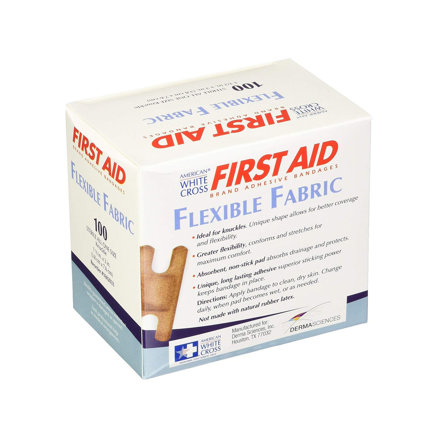 BANDAGE, ADHSV KNUCKLE 3" (100/BX) DERSCI