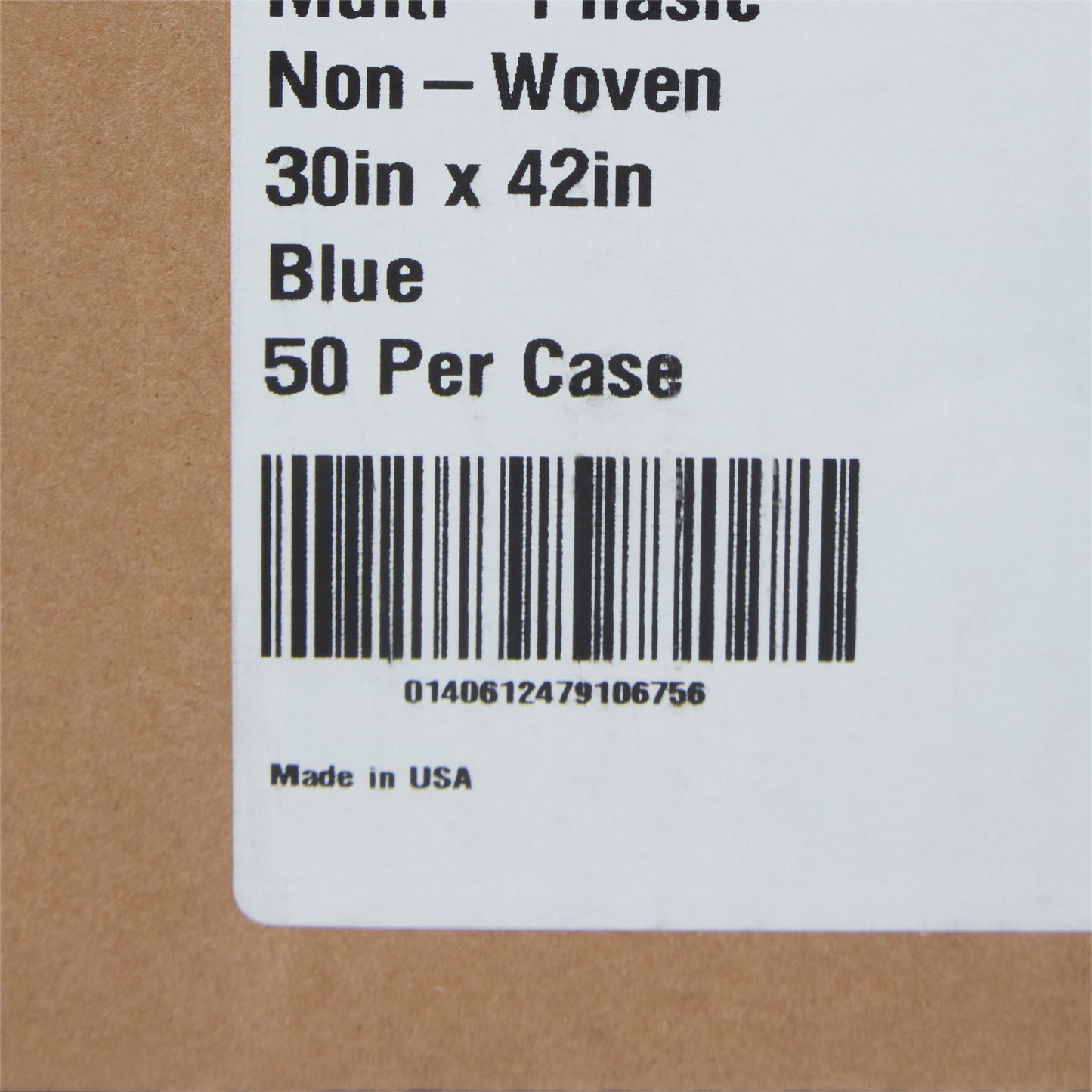 GOWN, XRAY/MULTIPHASIC BLU 30X42 (50/CS)