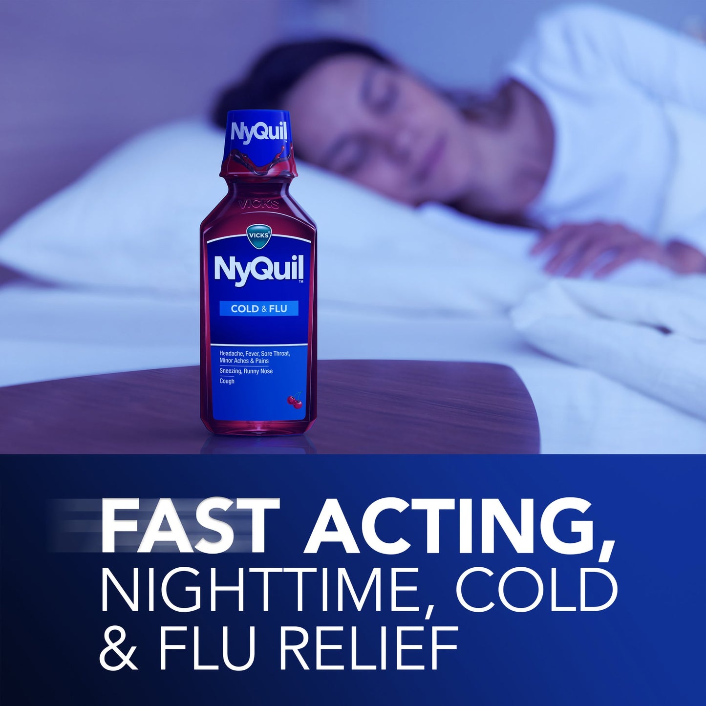 NYQUIL, LIQ VICKS COLD & FLU 12OZ