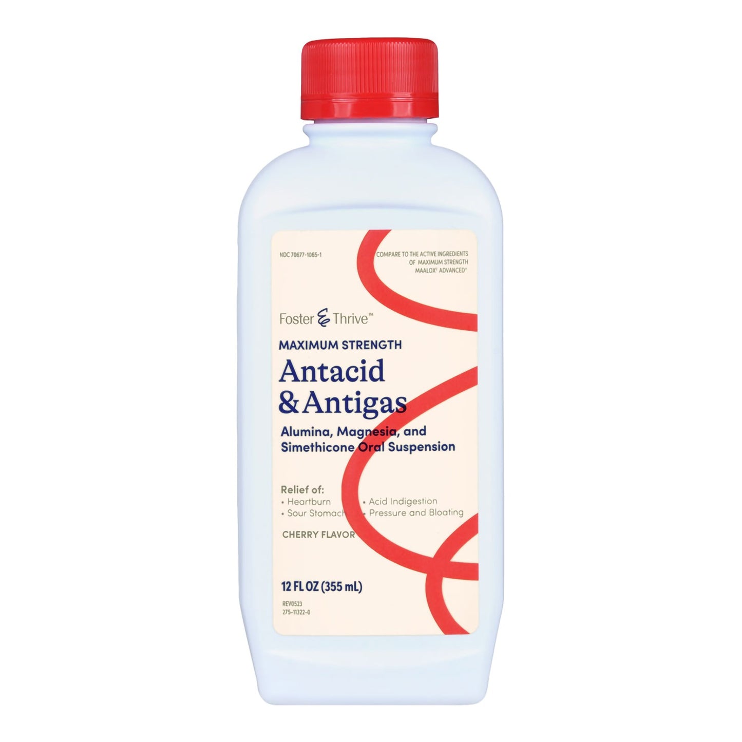ANTACID, LIQ MAX FT CHERRY 12OZ1209774