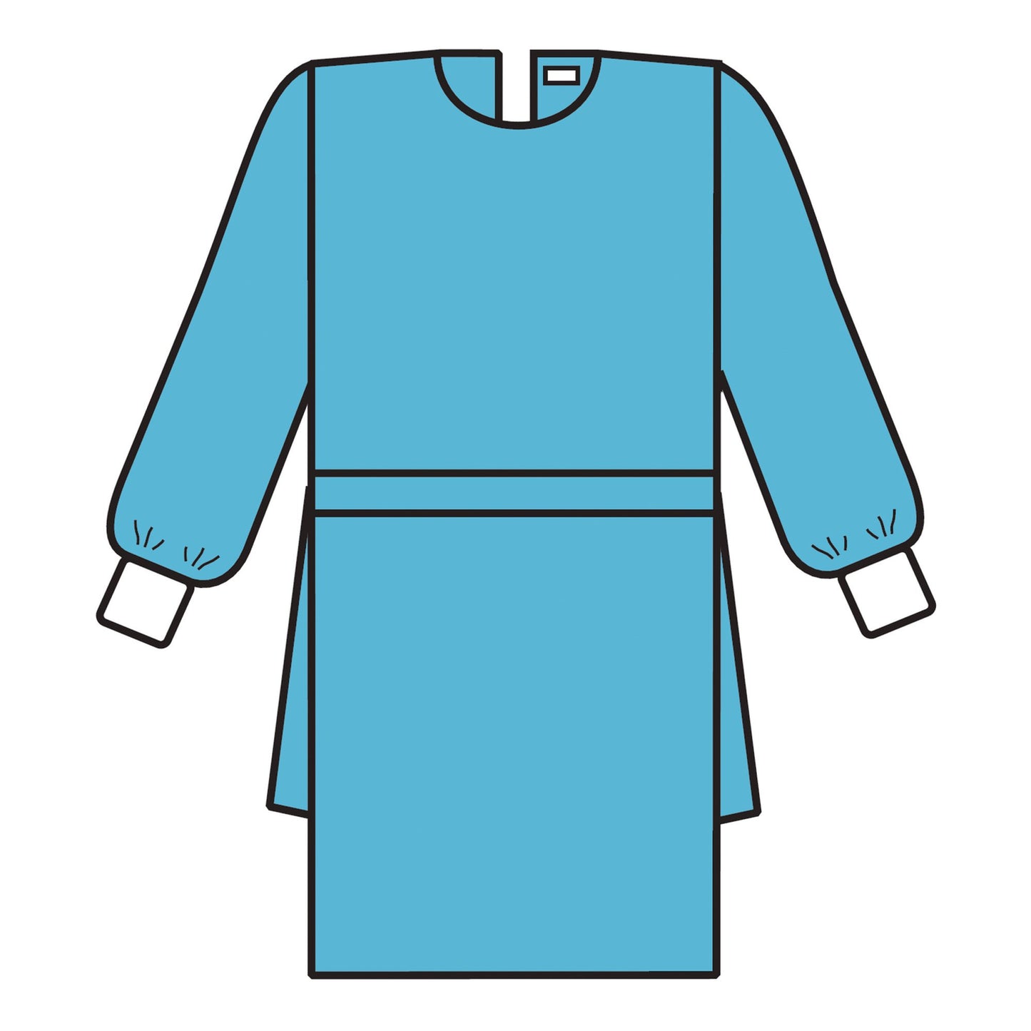 GOWN, PROCEDURE UNIV (10/PK) HALYAR
