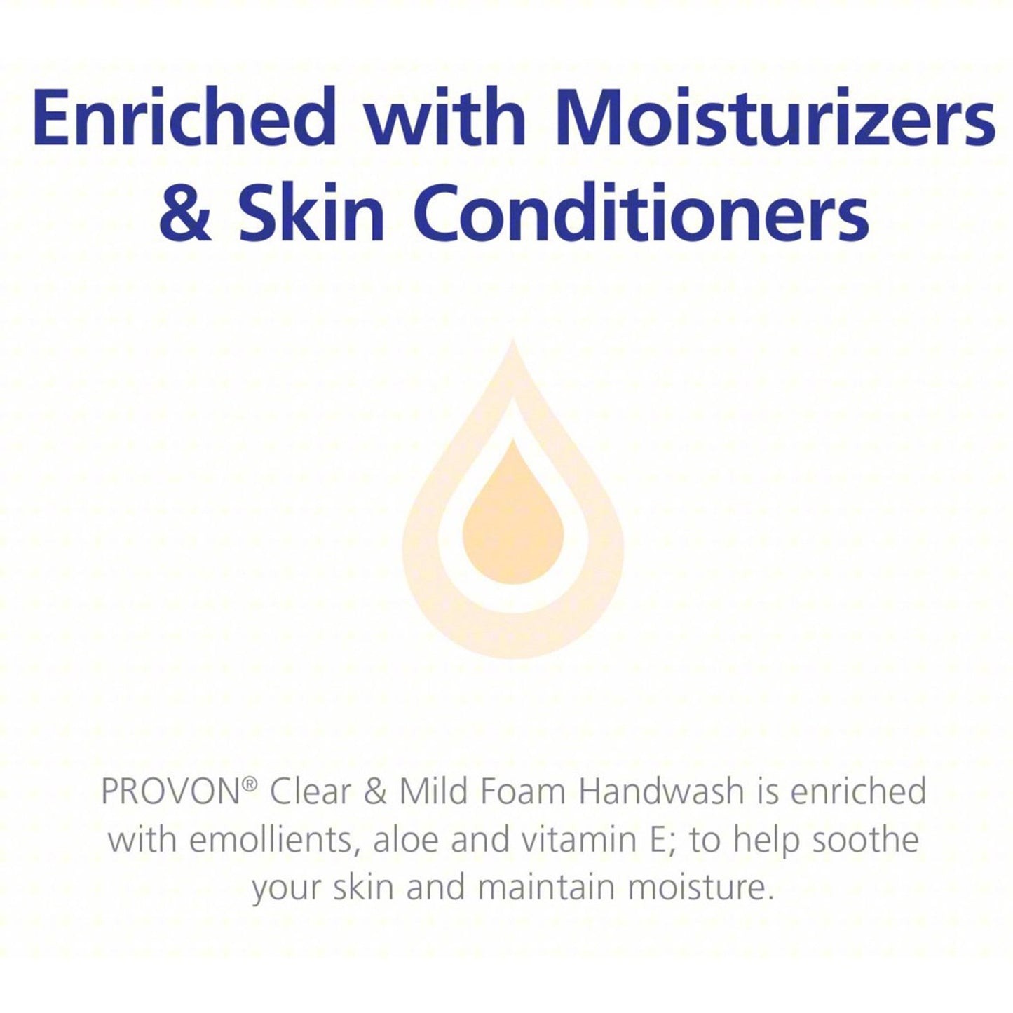 HANDWASH, FOAM PROVON CLR&MLD 700ML (3/CS)