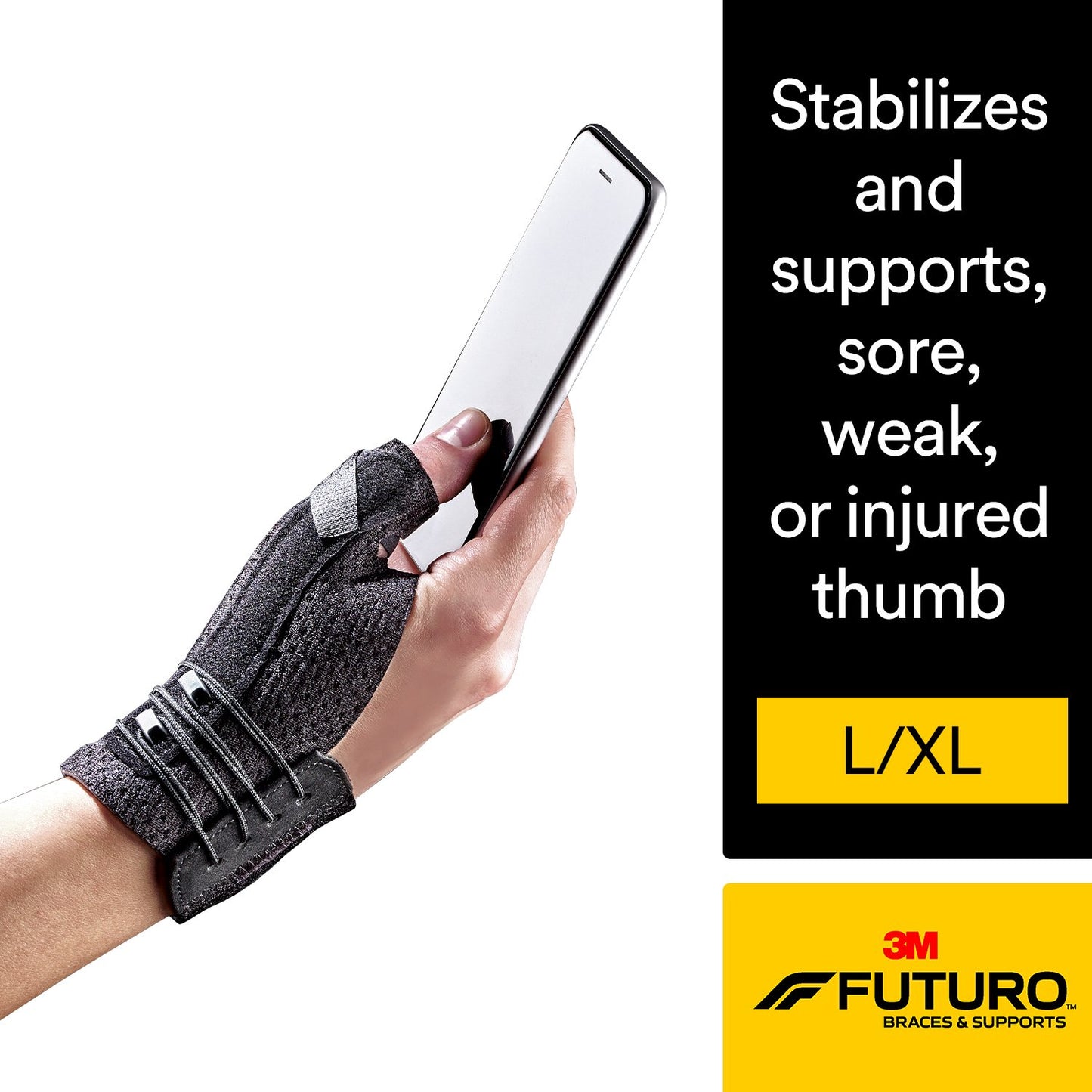 THUMB STABILIZER, FUTURO DELUXE LG/XLG
