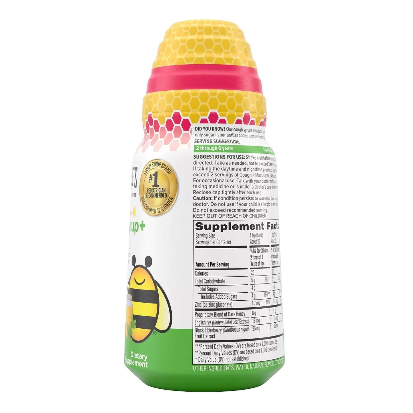ZARBEES, SYRP CHLD COUGH+MUCUSNAT MIXED BERRY 4OZ