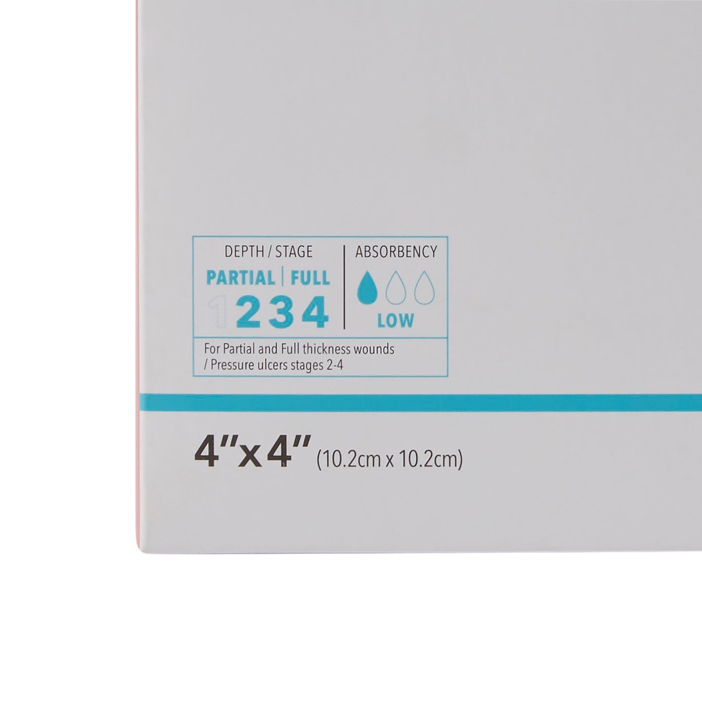 DRESSING, DERMAFILM W/BORDER THIN 4"X4" (10/BX)