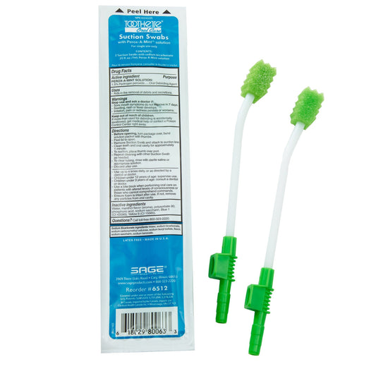 MOUTHCARE KIT, W/SCTN SWABS (2/PK 100PK/CS)