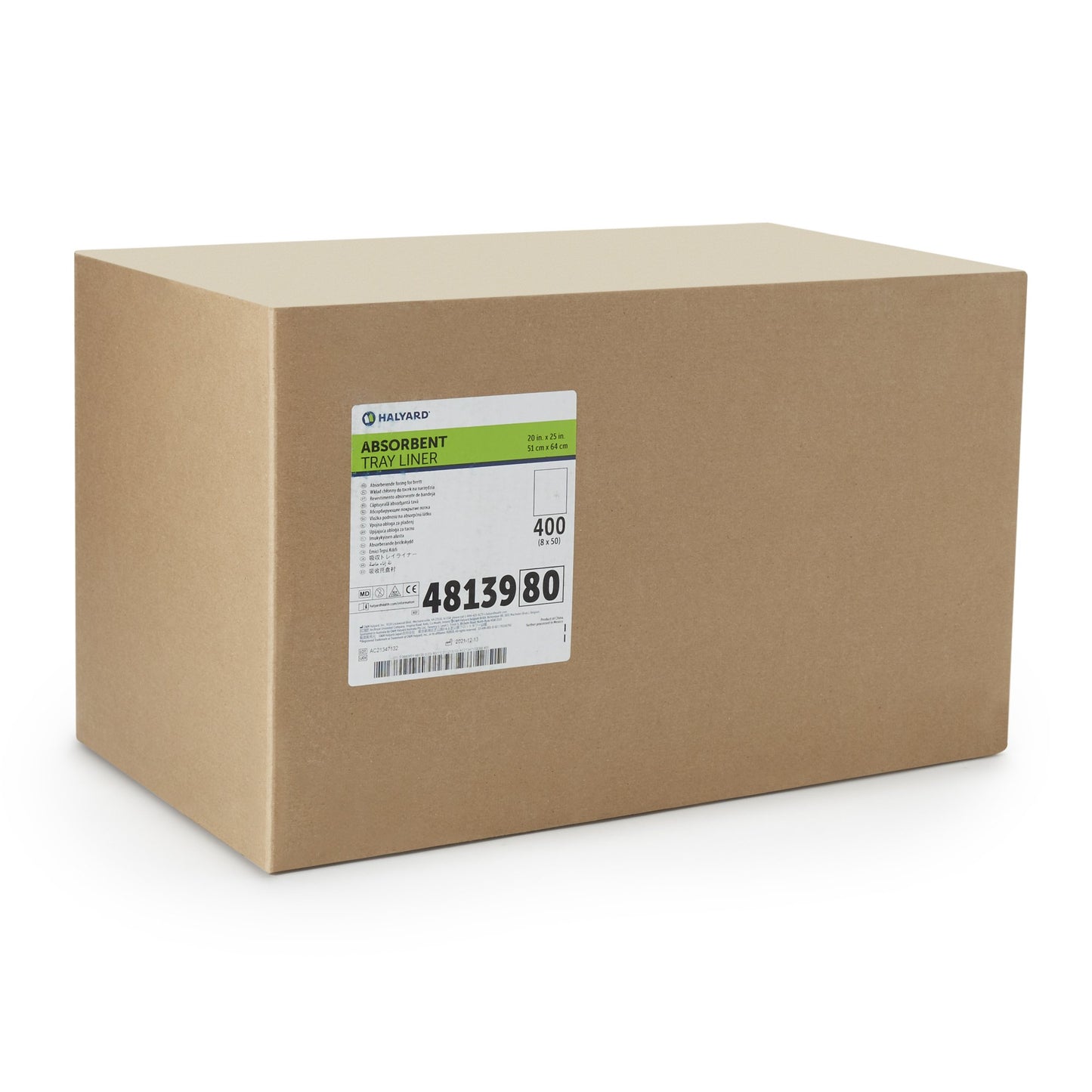 LINER, ABSORBENT TRAY 20"X25" (50/PK 8PK/CS)