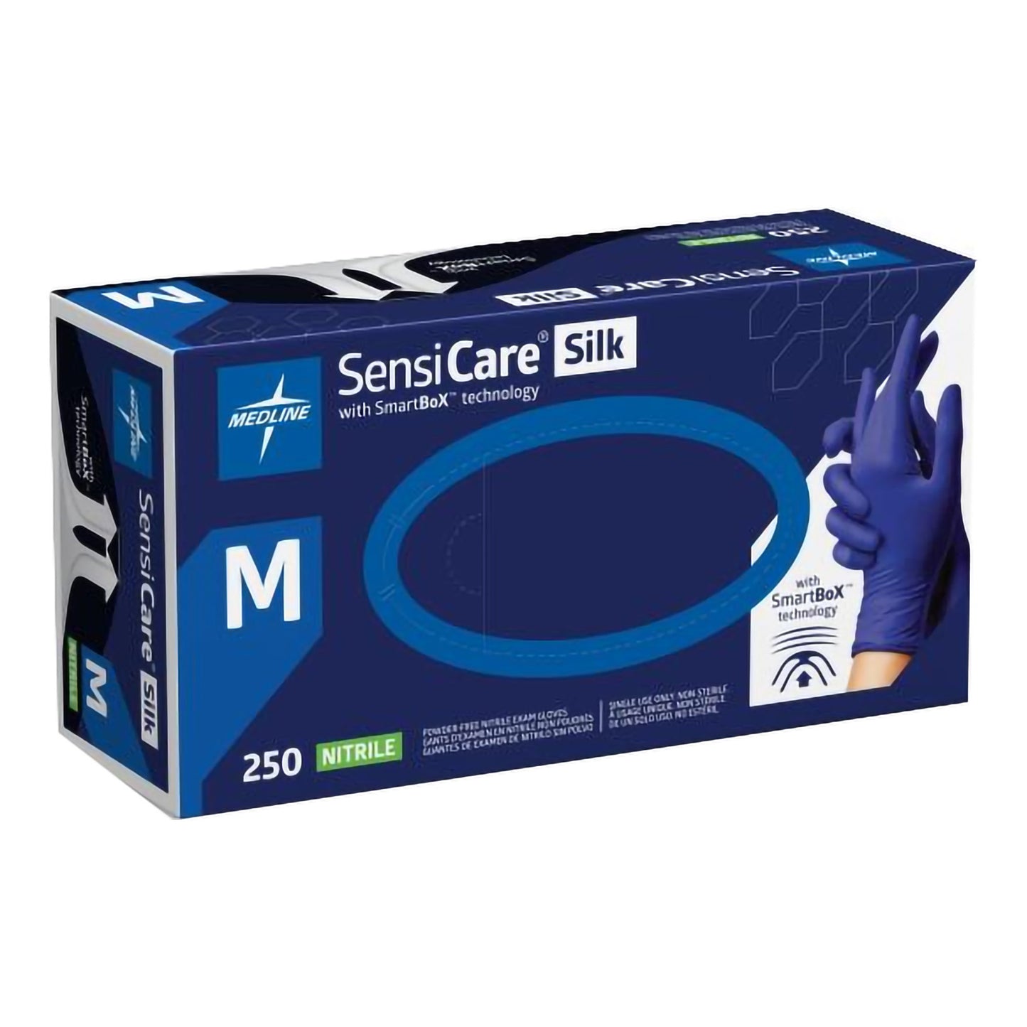 GLOVE, EXAM NITRL MED N/S (250/BX 10BX/CS)