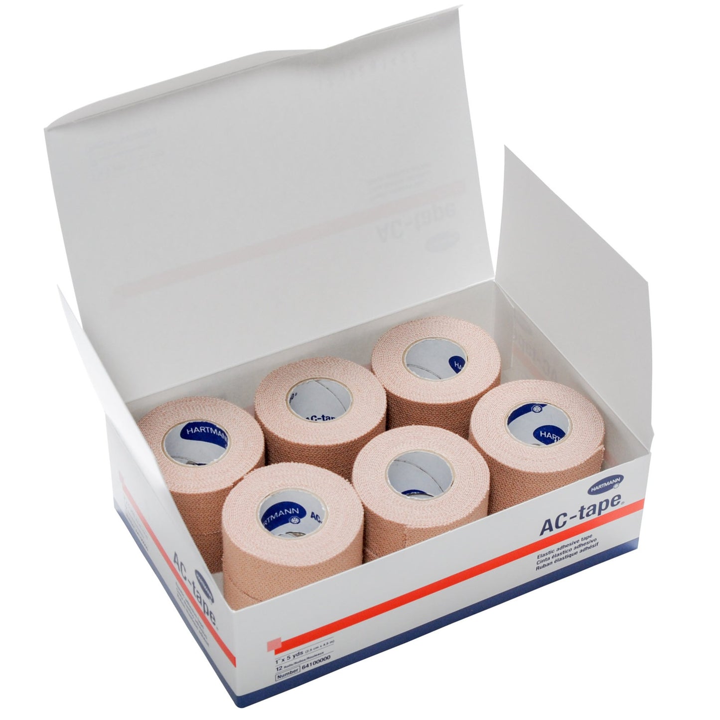TAPE, ADHSV ELAS 1"X5YDS (12/BX 12BX/CS) 94100000