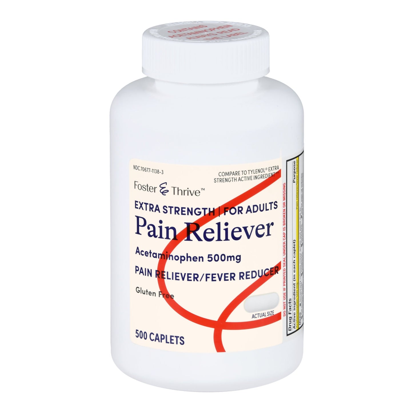 FT ACETAMINOPHEN, CAPL FT SM XS 500MG (500/BT)