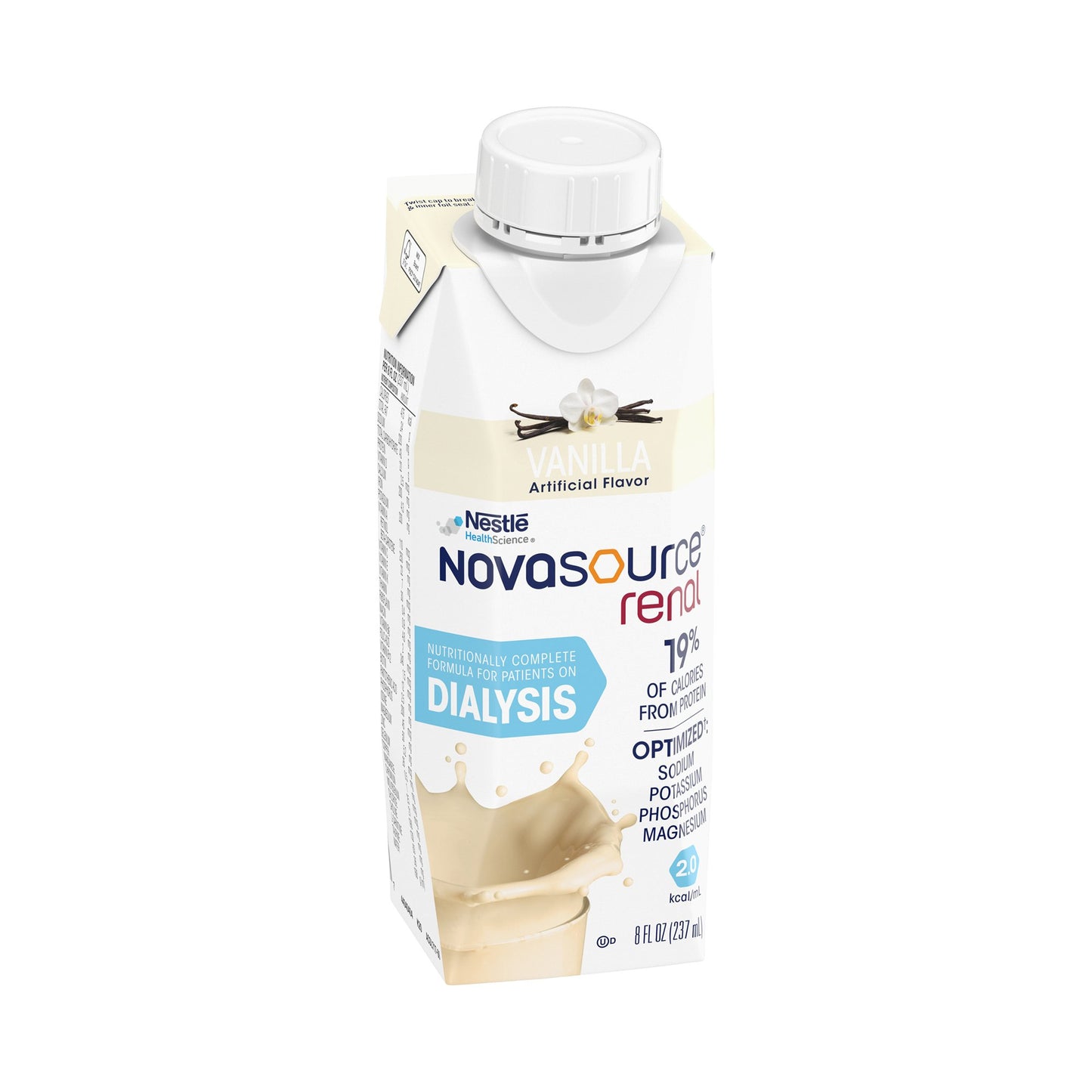NOVASOURCE RENAL, VANILLA 8OZ (24/CS)