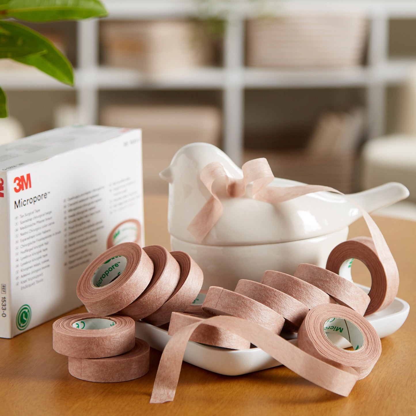 TAPE, ADHSV PAPER BRN 1/2"X10YDS (24/BX) 3M