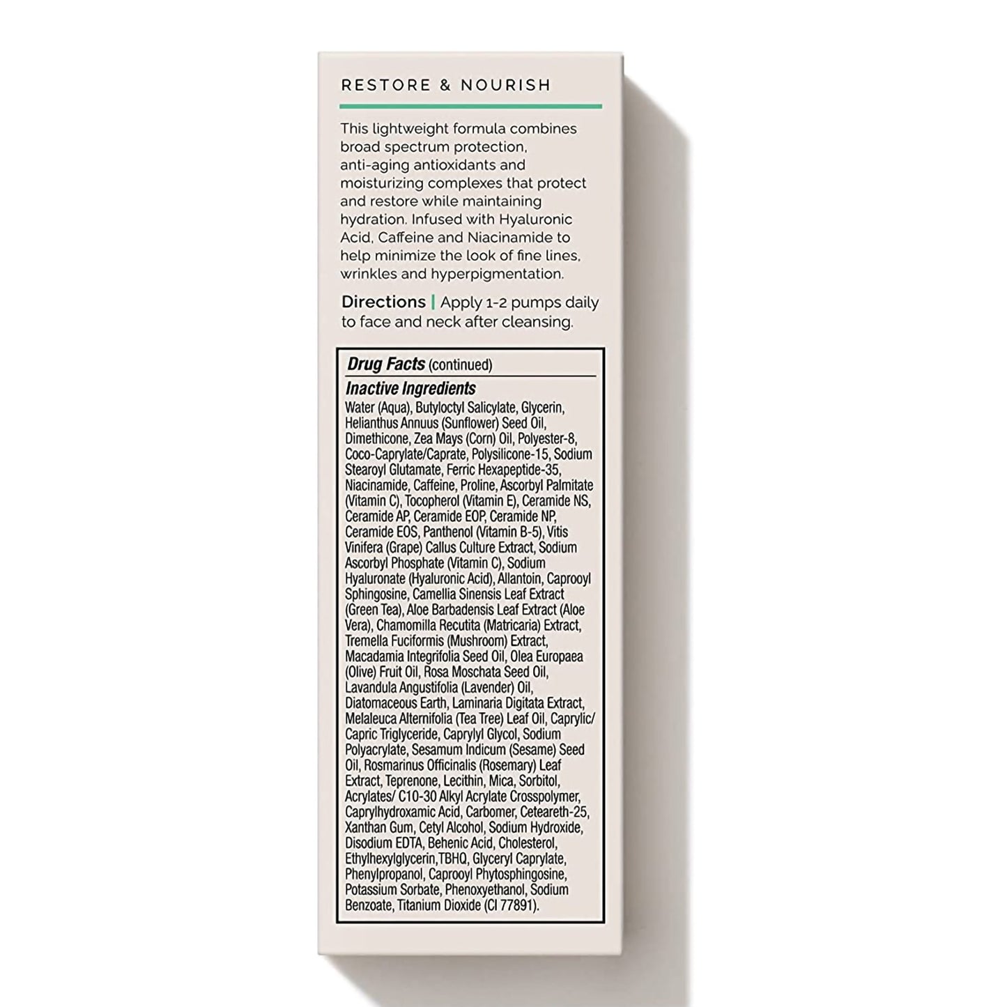 MOISTURIZER, SPF 30 DAILY PERFECTING 1.7OZ (6/PK 8PK/CS)