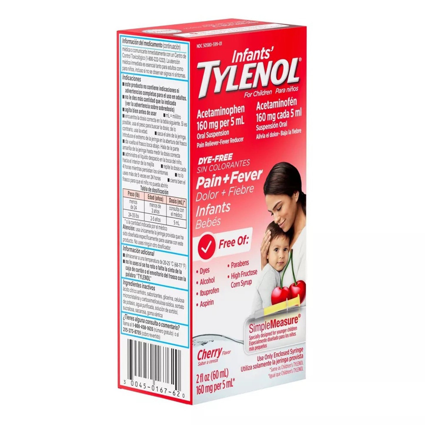 TYLENOL, SUSP INF CHERRY 2OZ 2073096