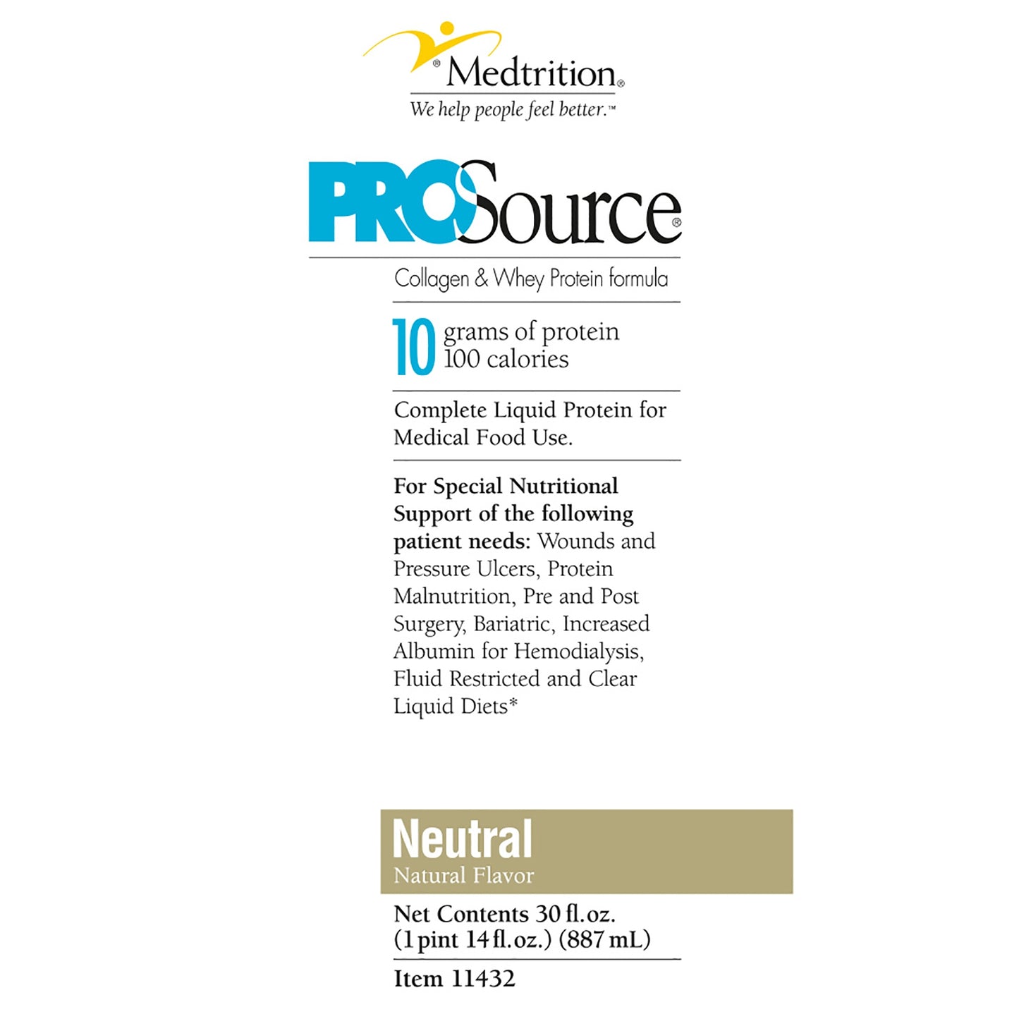 PROSOURCE, LIQ 30OZ (4/CS) EC