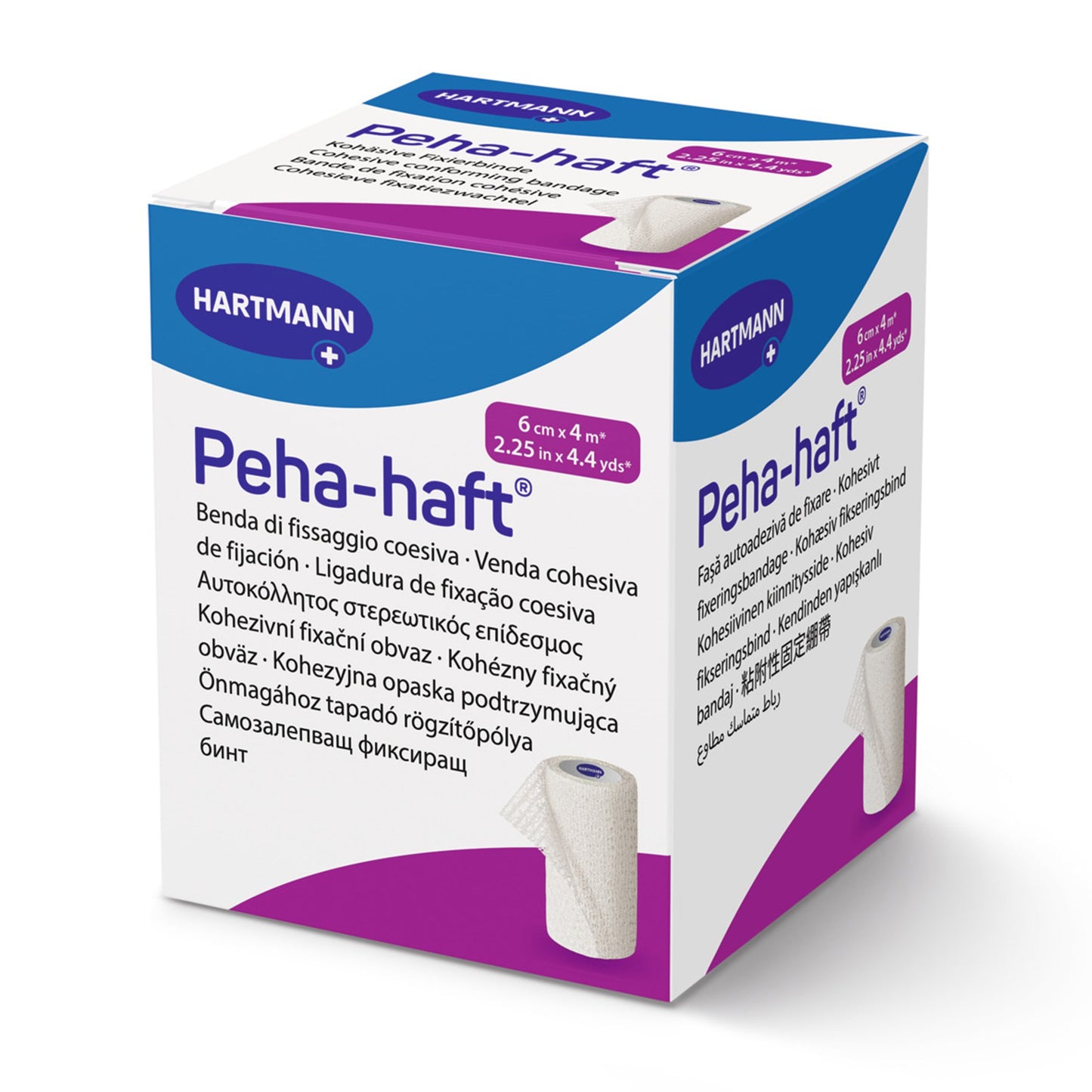 BANDAGE, GAUZE COHESIVE PEHA-HAFT LF 2.5"X4.5YDS (1/BX)