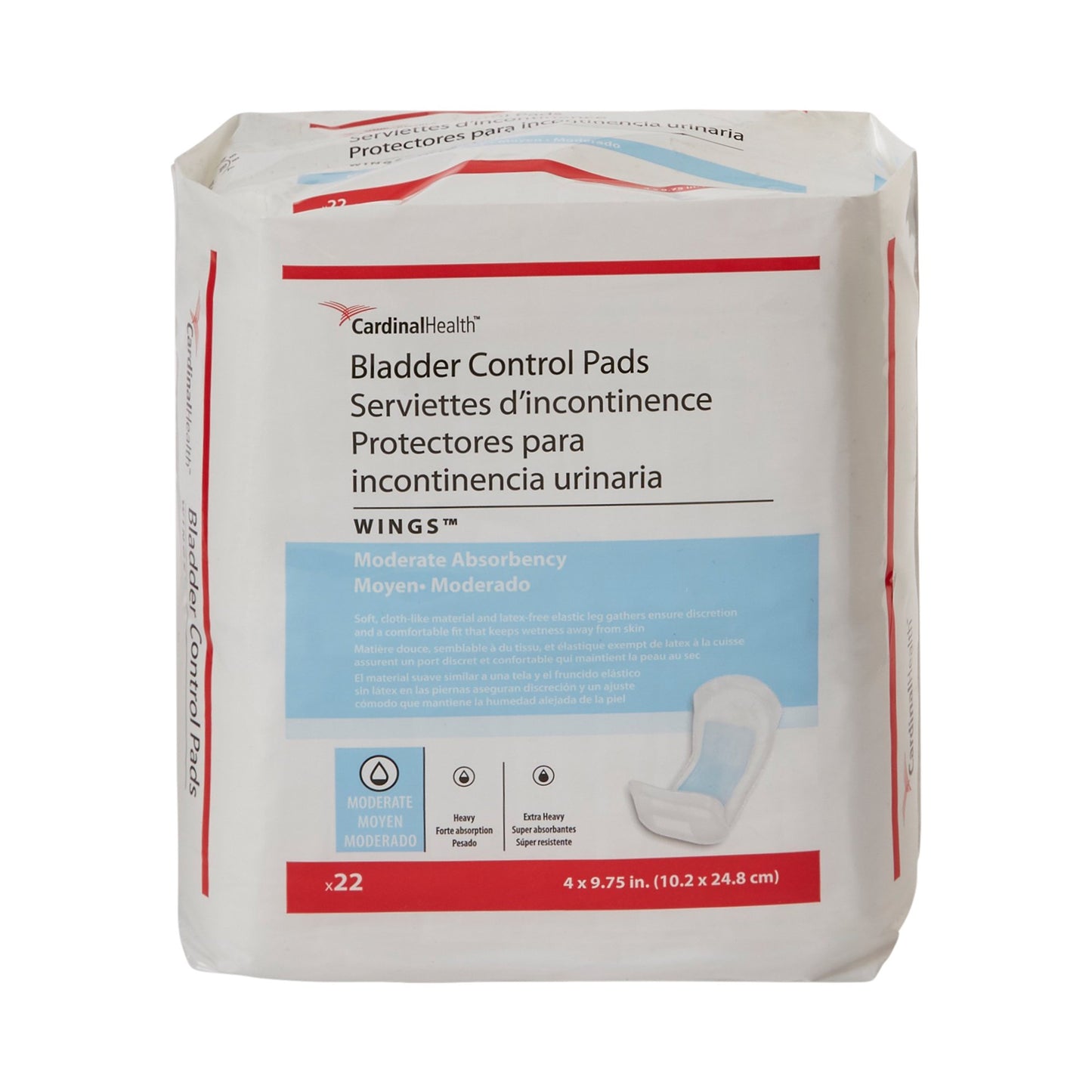 PAD, SURE CARE BLADDER CNTRL REG (22/BG 6BG/CS) KENICO