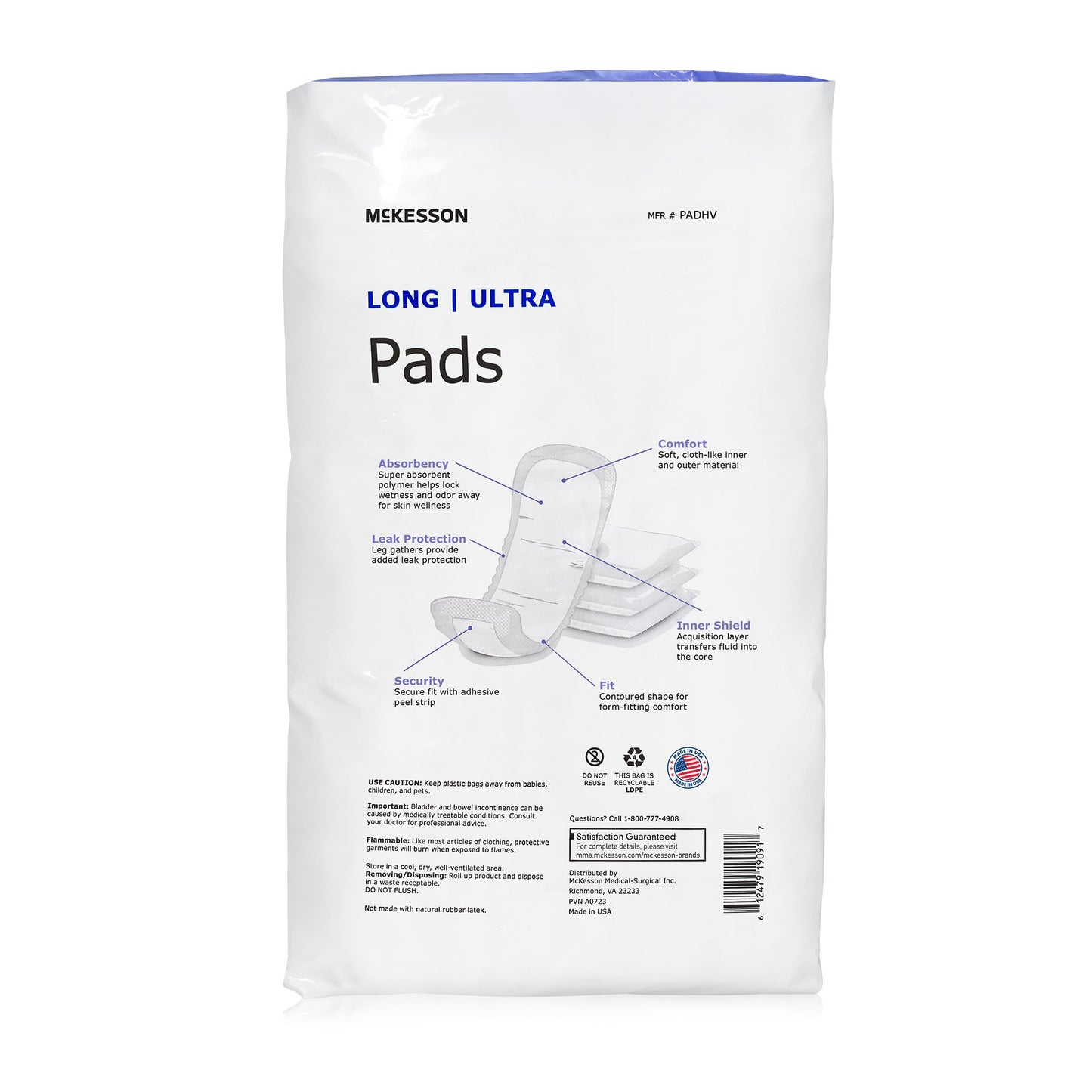 PAD, BLADDER CNTRL MCK ULTRA (42/BG 4BG/CS)