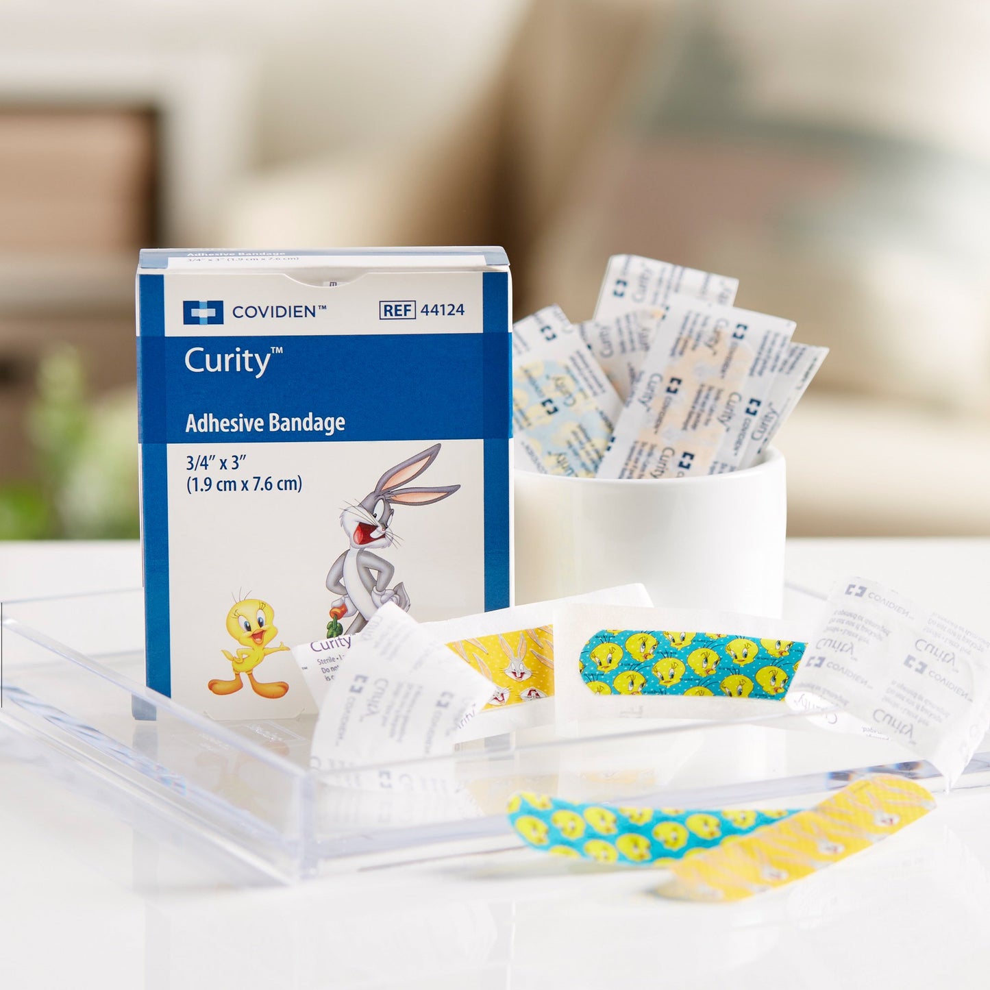 BANDAGE, ADH LOONEY TUNES 3/4"X3" (50/BX 24BX/CS)
