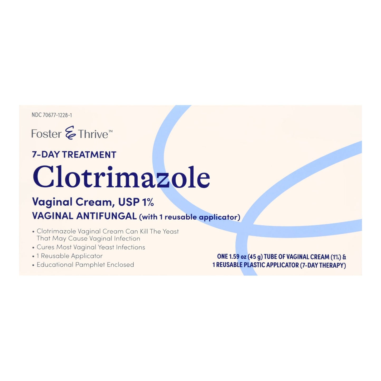 CLOTRIMAZOLE VAG, CRM FT 1% 1.5OZ