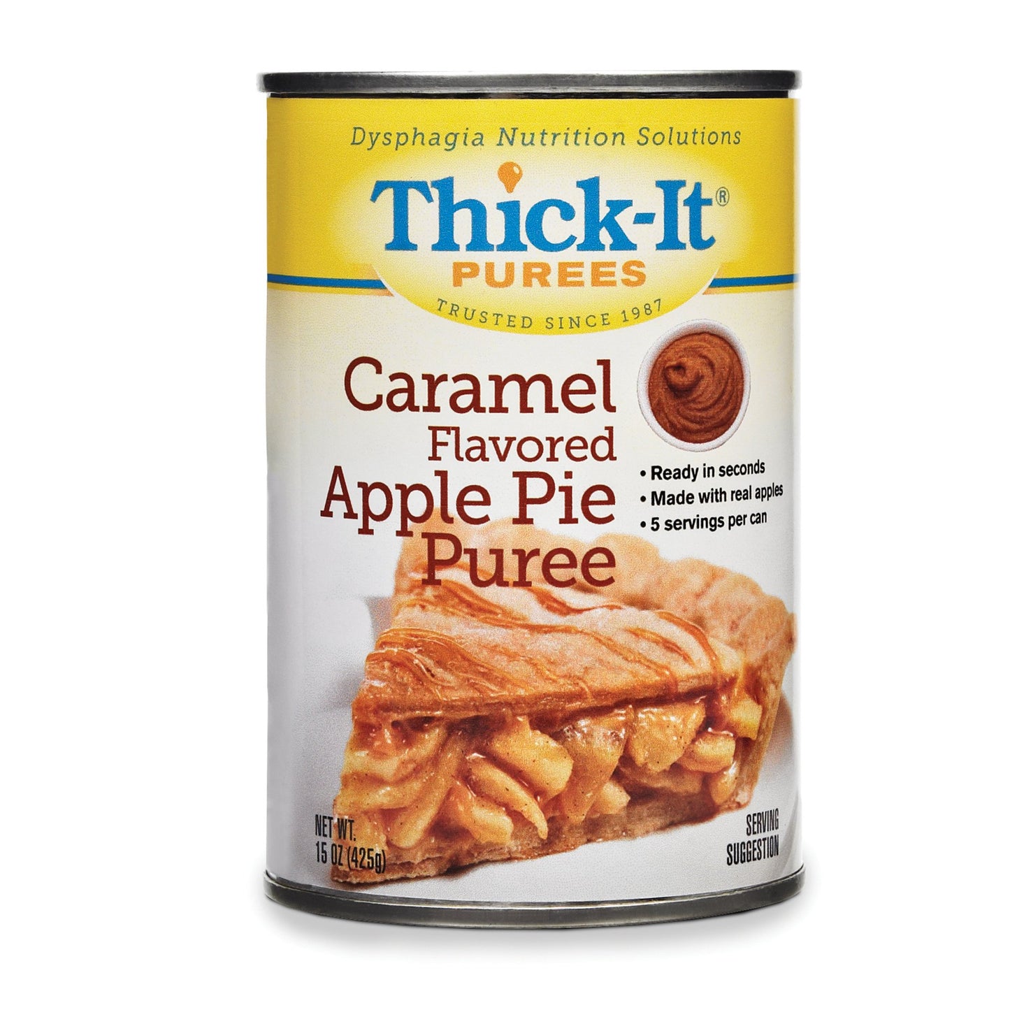 THICK-IT, PUREE CARAMEL APPLE PIE 15OZ (12/CS)
