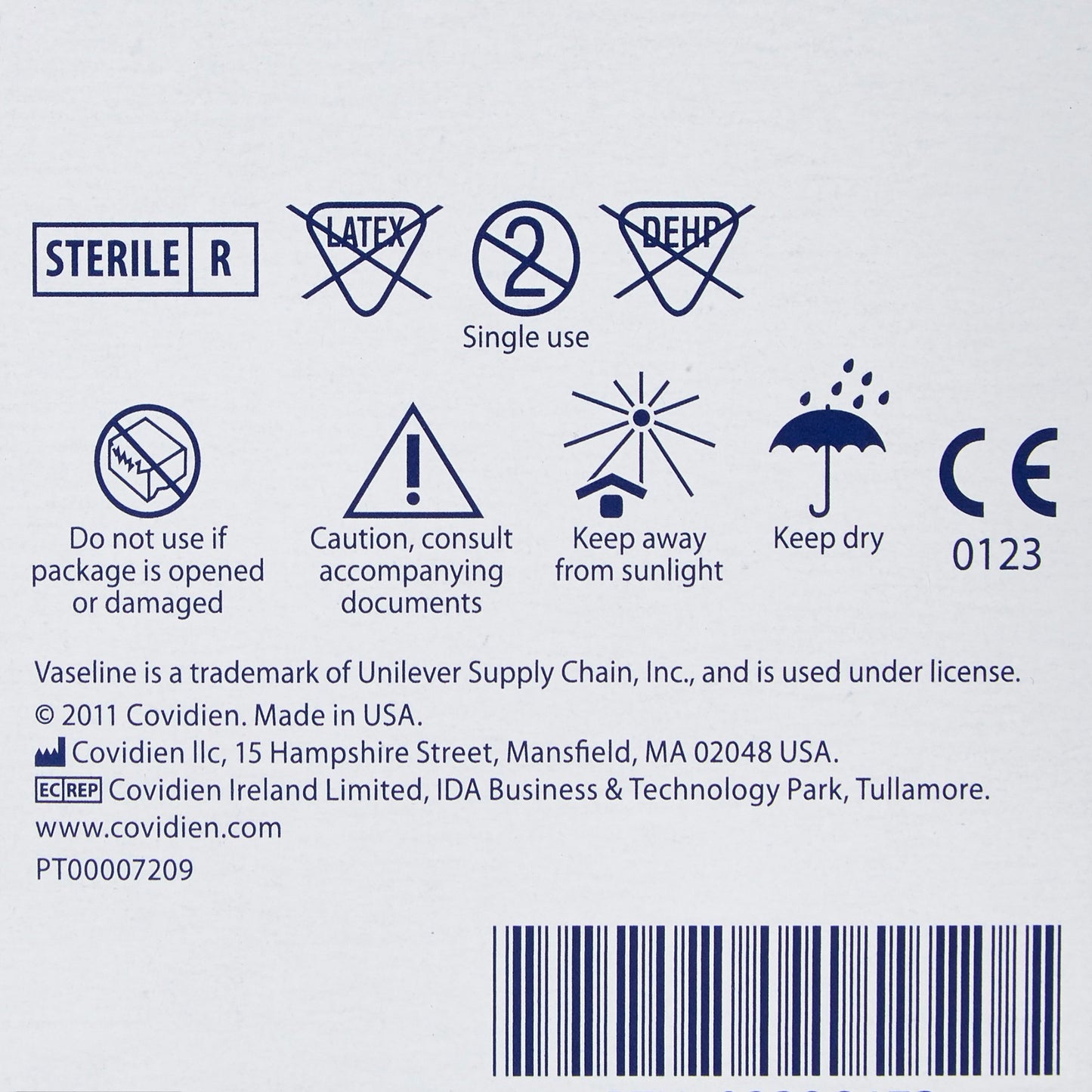 DRESSING, VASELINE FOIL PK STR6"X36" KENDAL