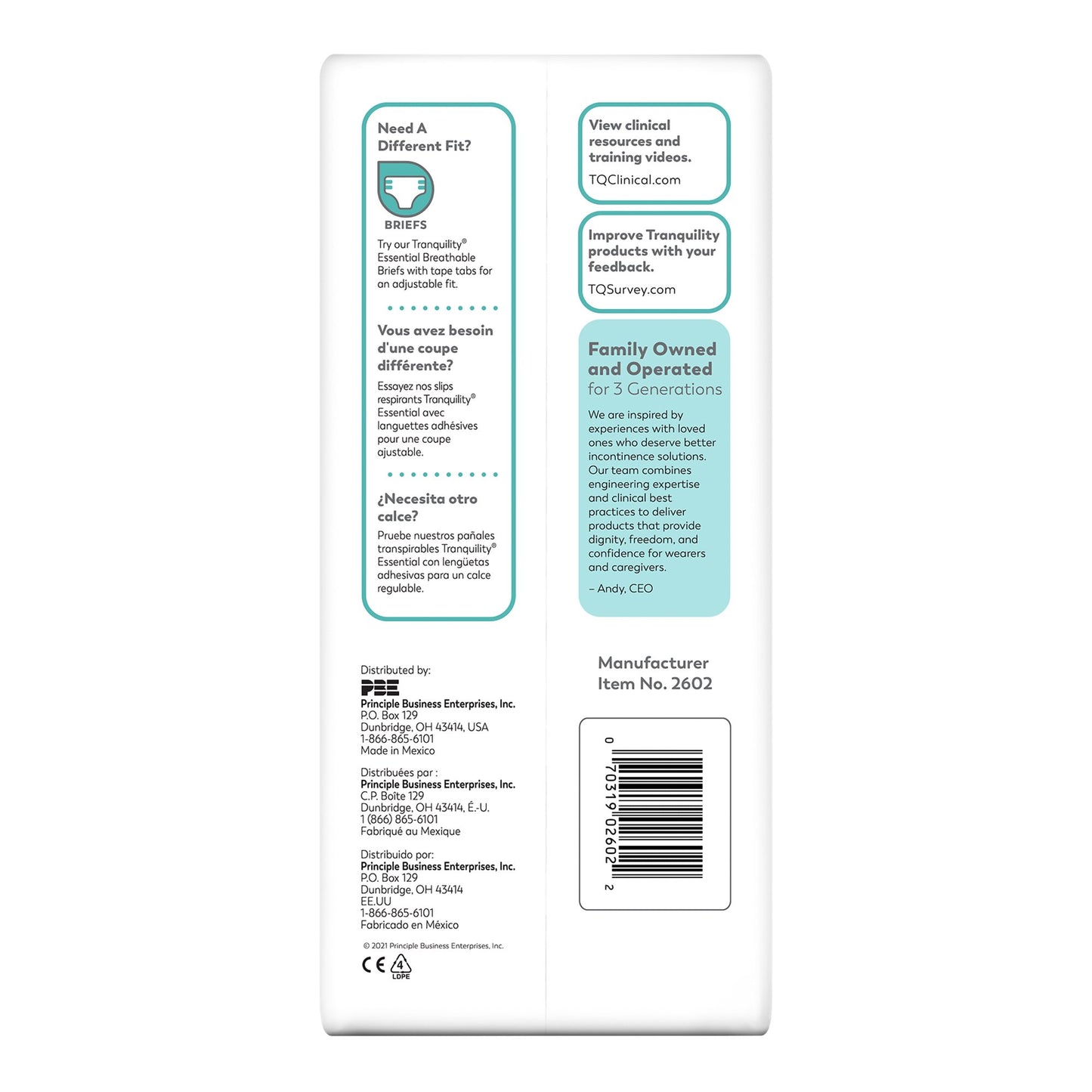 BRIEF, INCONT SELECT ABSORB DISP YTH (12/BG 8BG/CS)