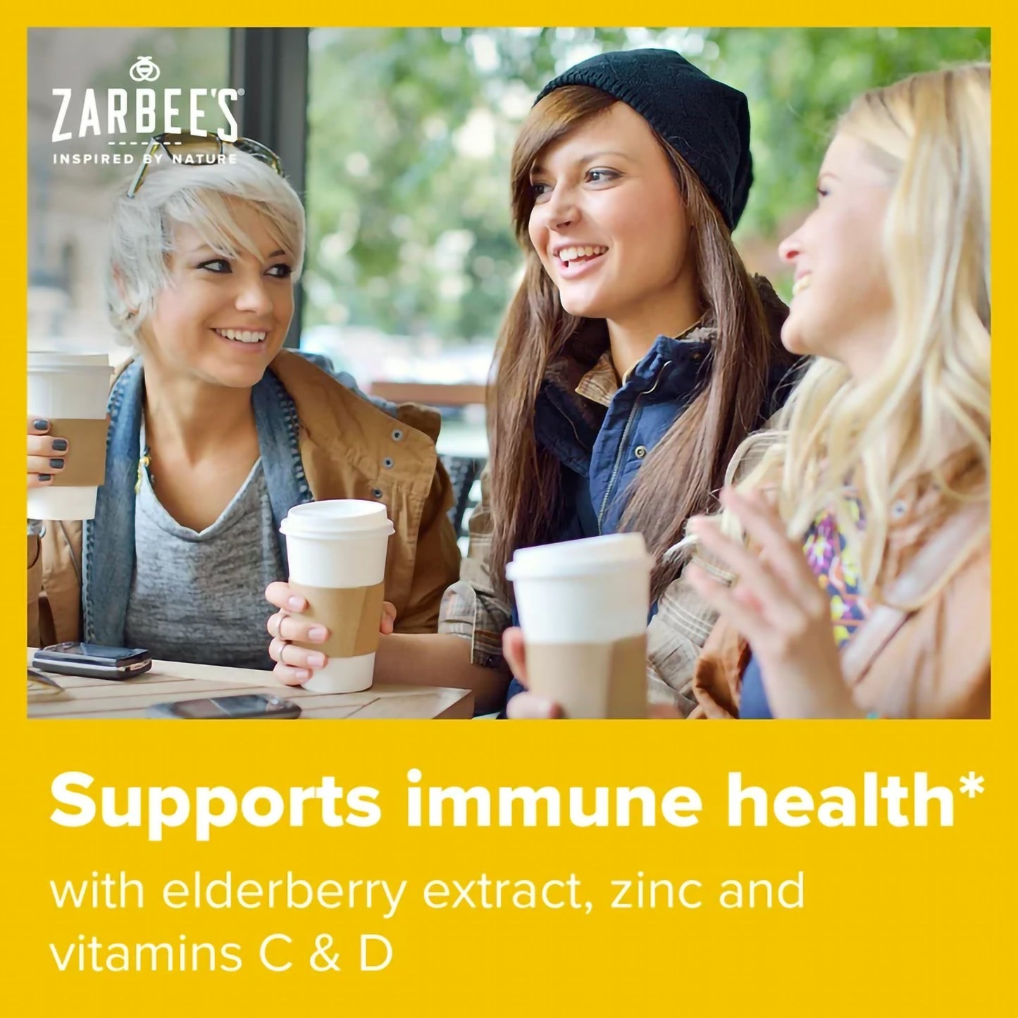 ZARBEES, SYRP ADLT COUGH+IMMUNE NAT BERRY 8OZ
