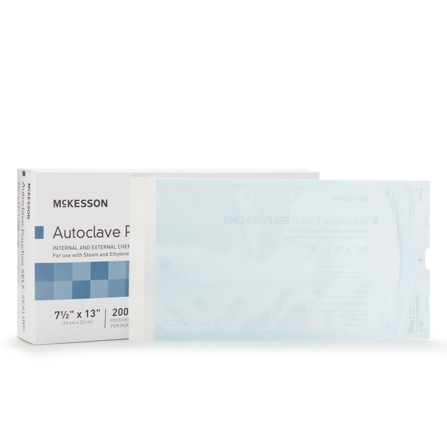 POUCH, SELF SEAL ECON 7.5X13 (200/BX 5BX/CS)