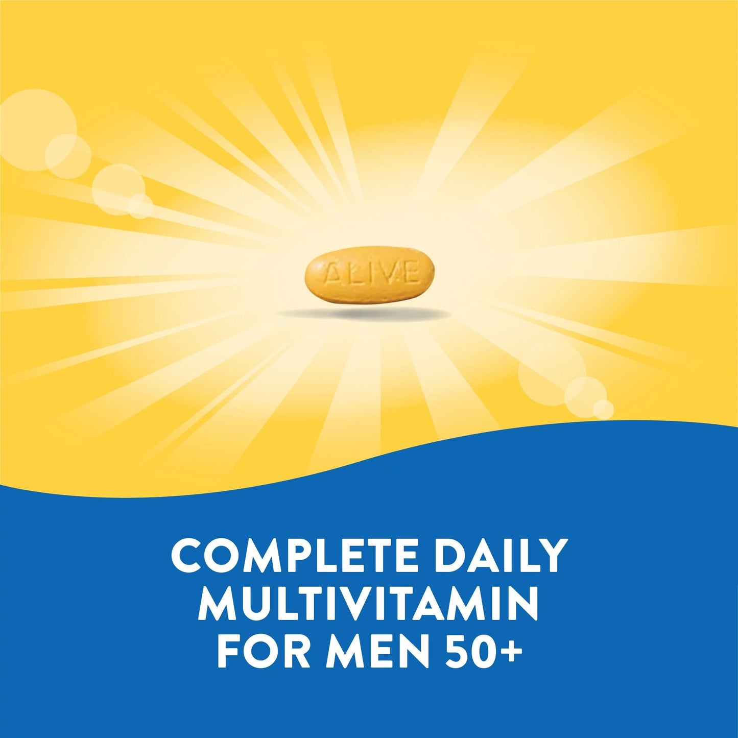 ALIVE, TAB MULTIVITAMIN MENS 50+ (50/BX)
